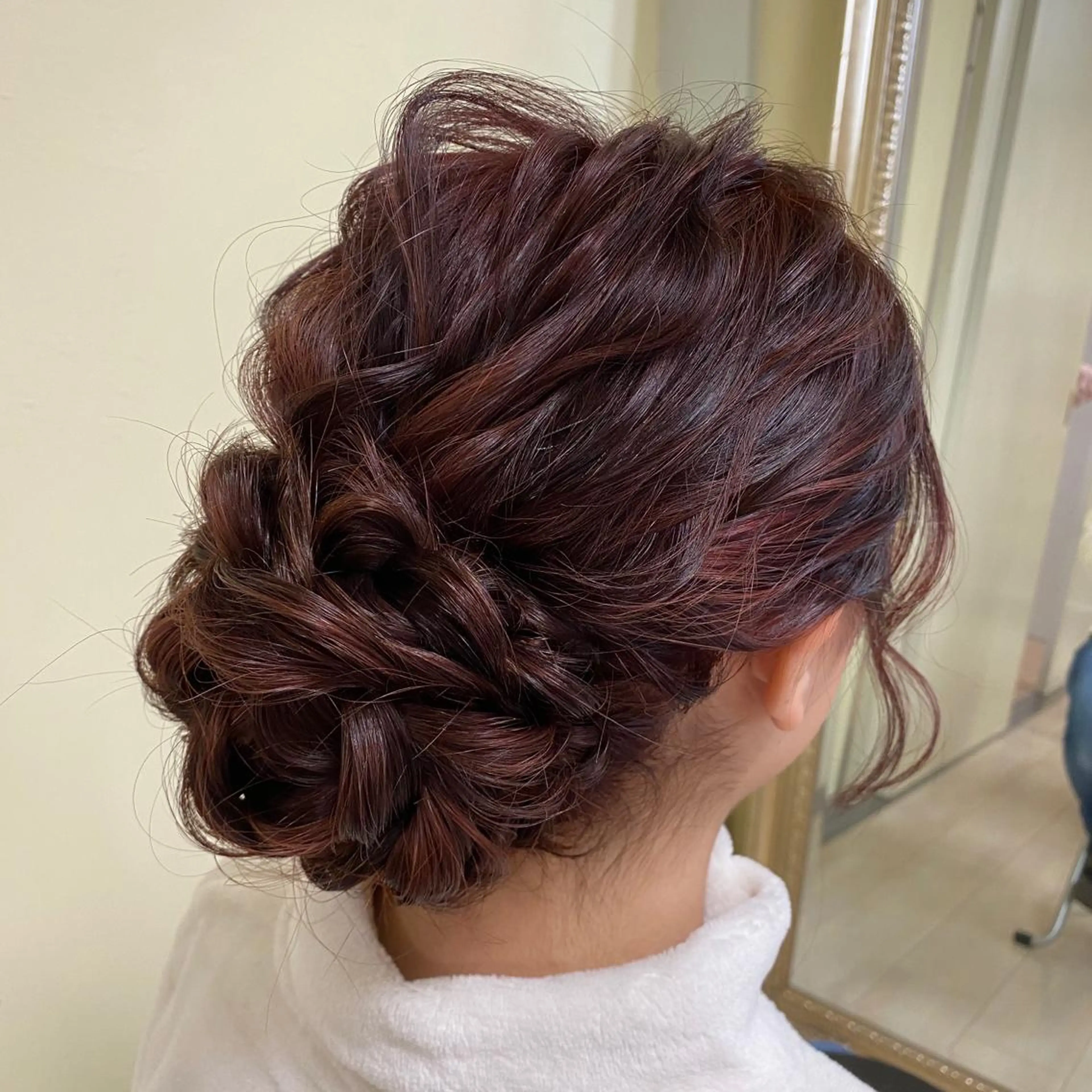 ロング ヘアアレンジ タニモト ユイのヘアスタイル