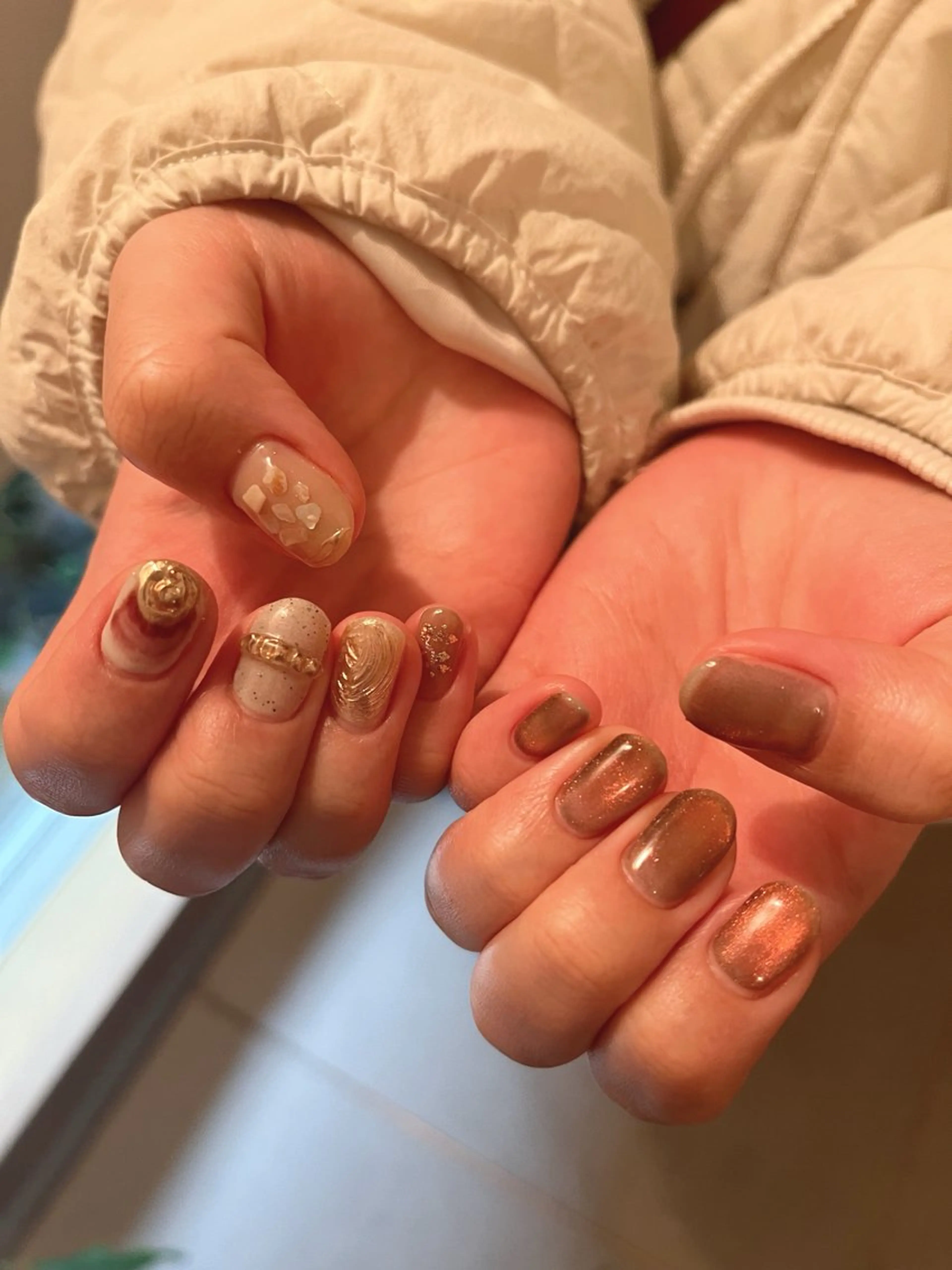 ネイル ニュアンスネイル K Aのネイルデザイン