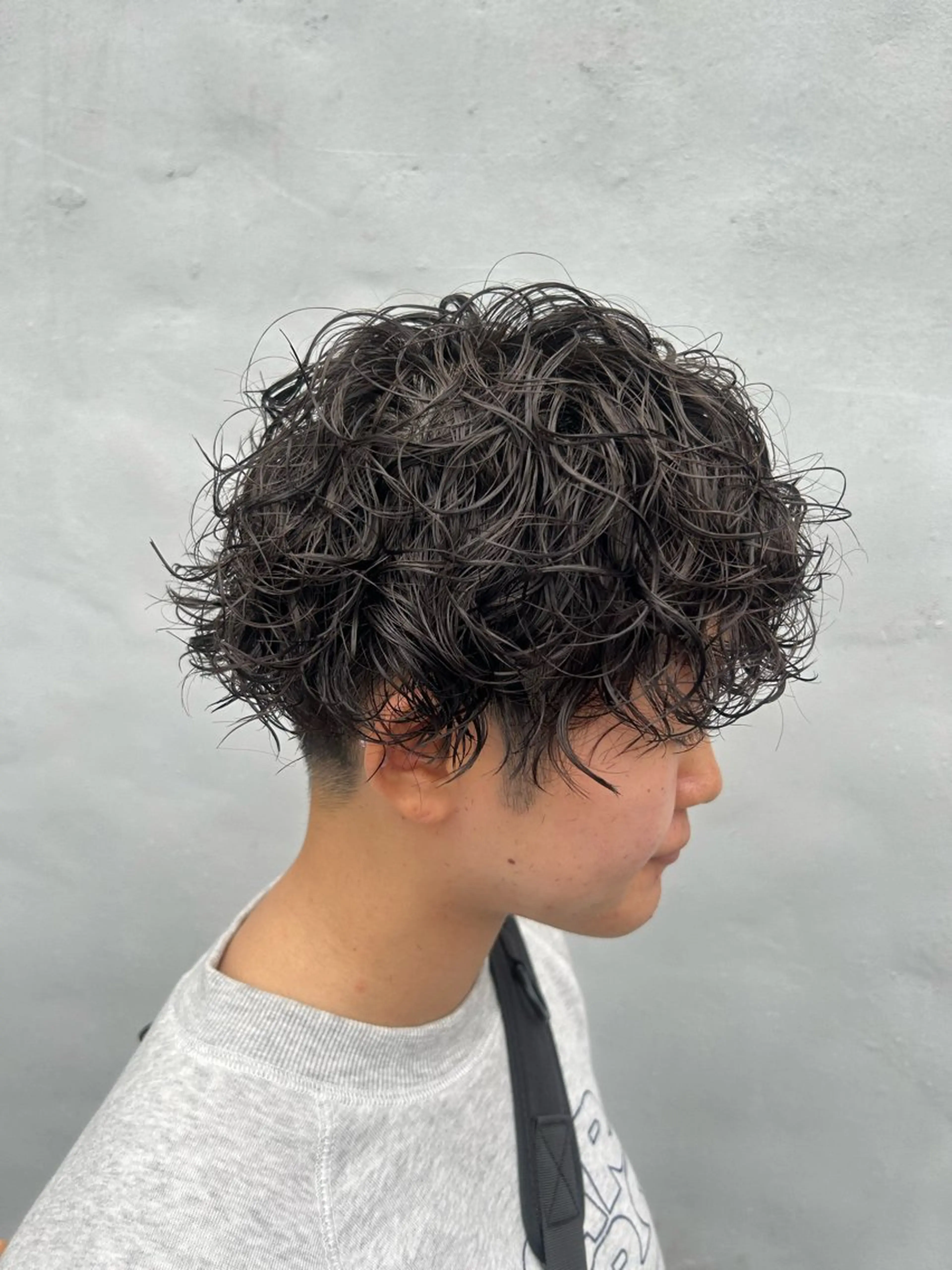 パーマ エクステ/コスパ◎ /メンズ!白石宇由のヘアスタイル