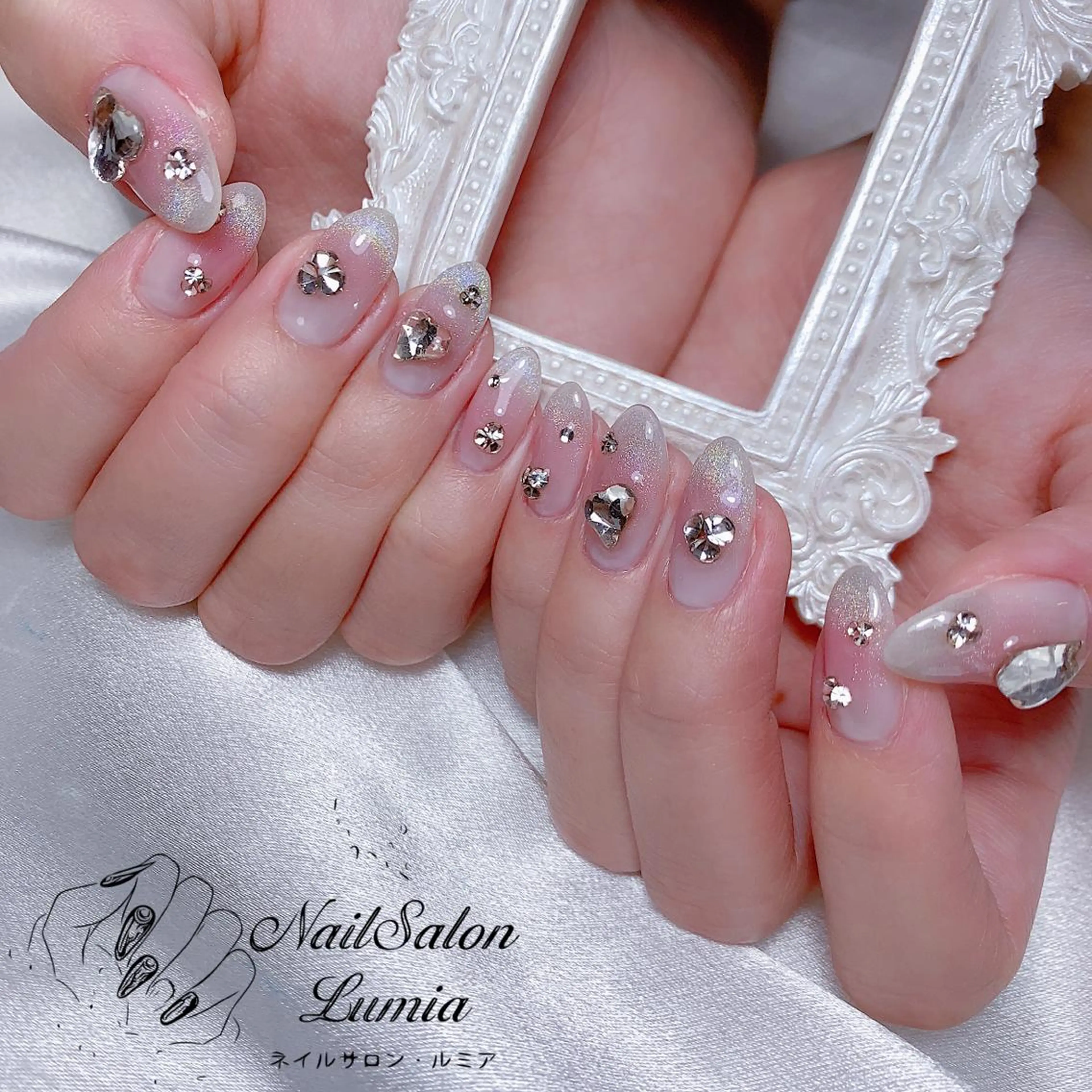 ネイル ハンドネイル ネイルサロン ルミア Lumia 店長のネイルデザイン