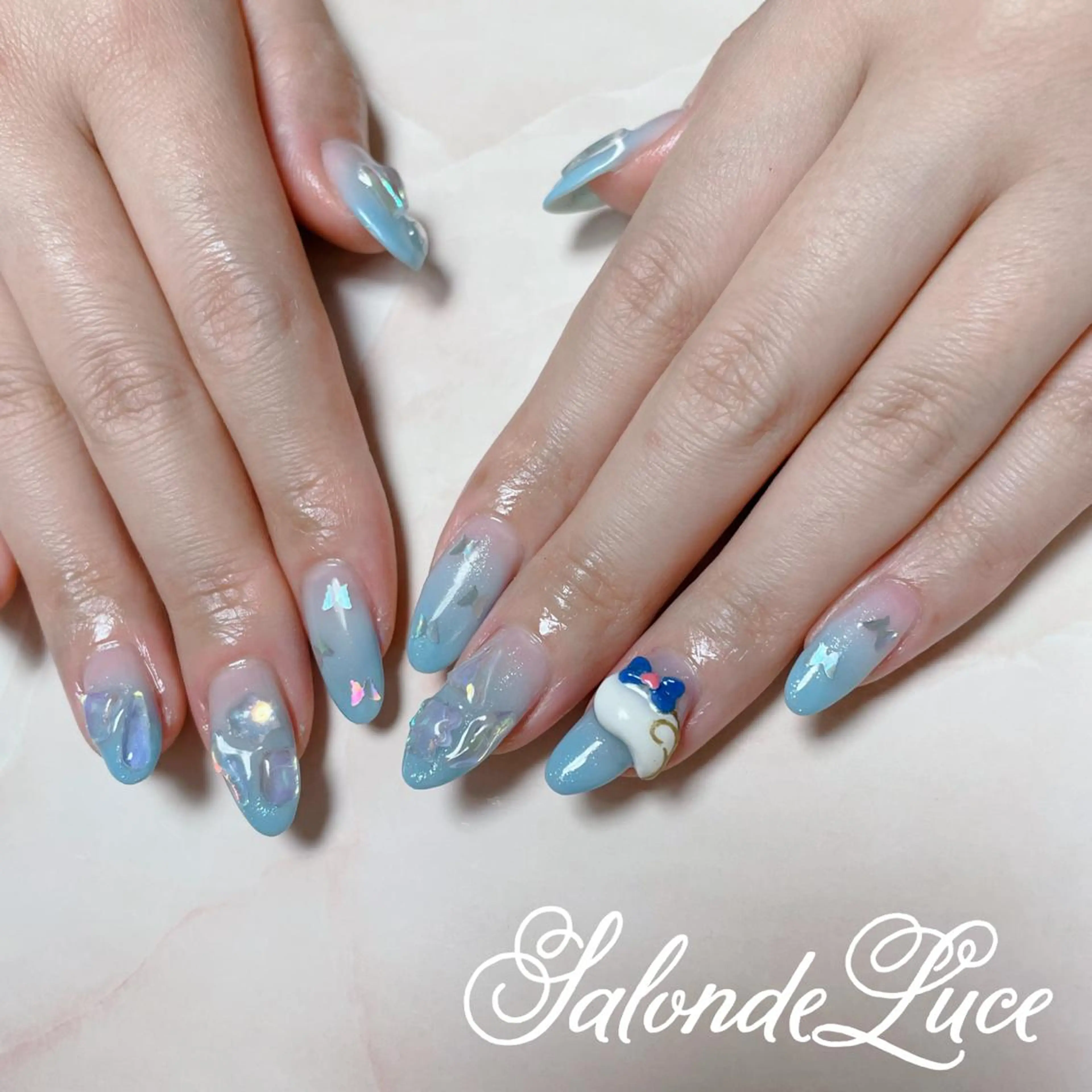 ネイル キラキラネイル ハンドネイル Salon de Luceのネイルデザイン