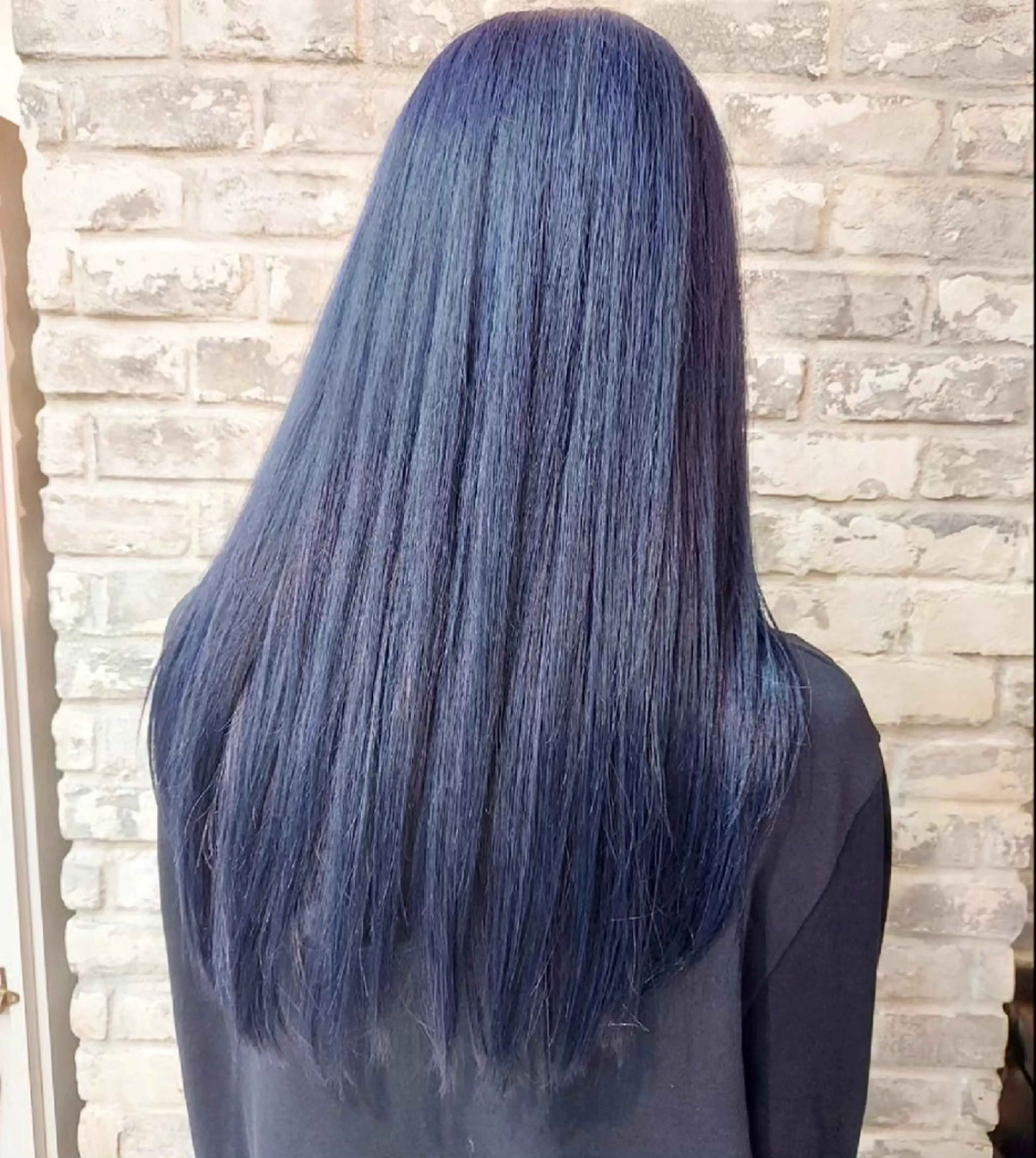 ロング カラー ブルーカラー ネイビーカラー ヘアカラー トリートメント ブリーチ・ハイトーン 特化🎉内山のヘアスタイル