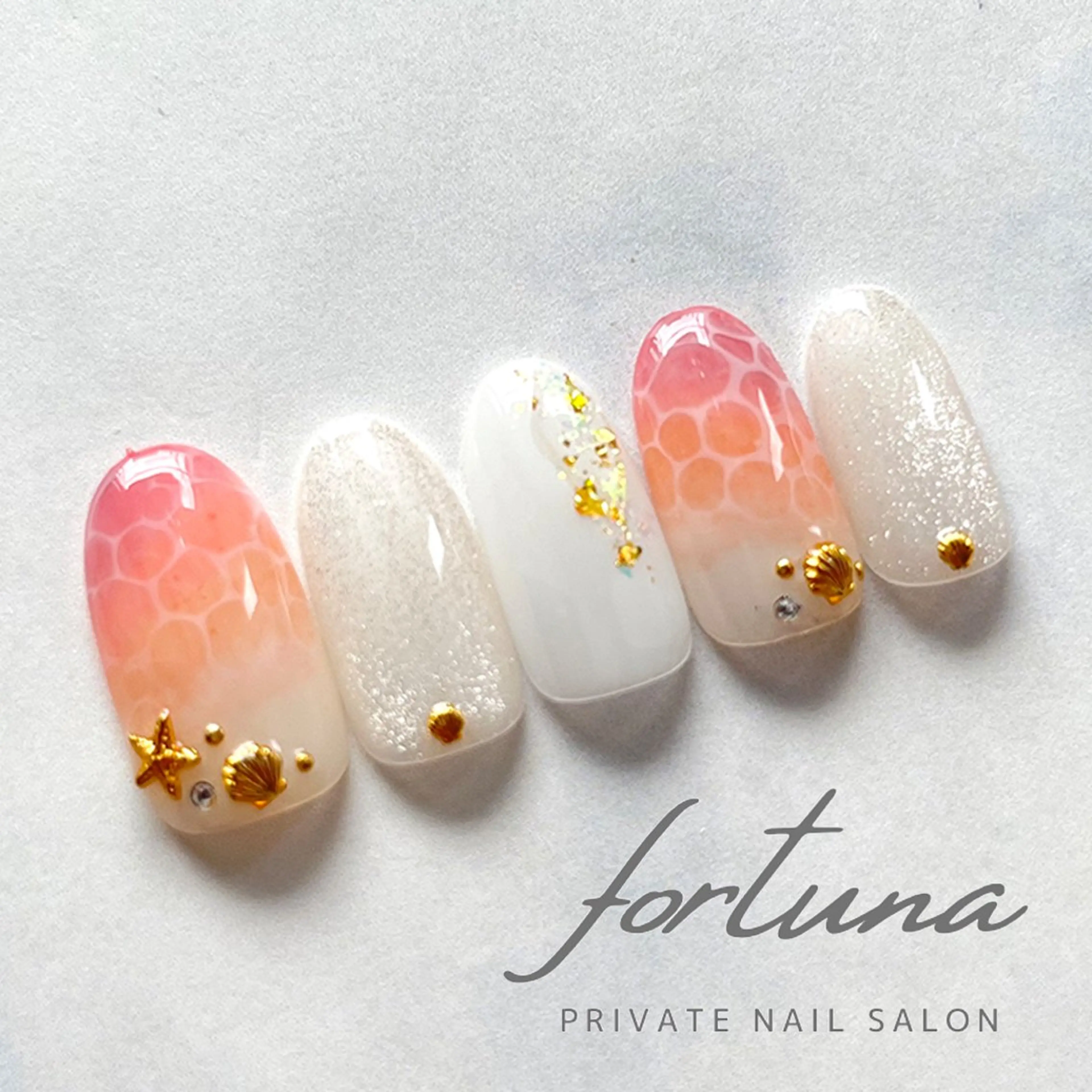 ネイル 夏ネイル fortuna 武藤裕美のネイルデザイン