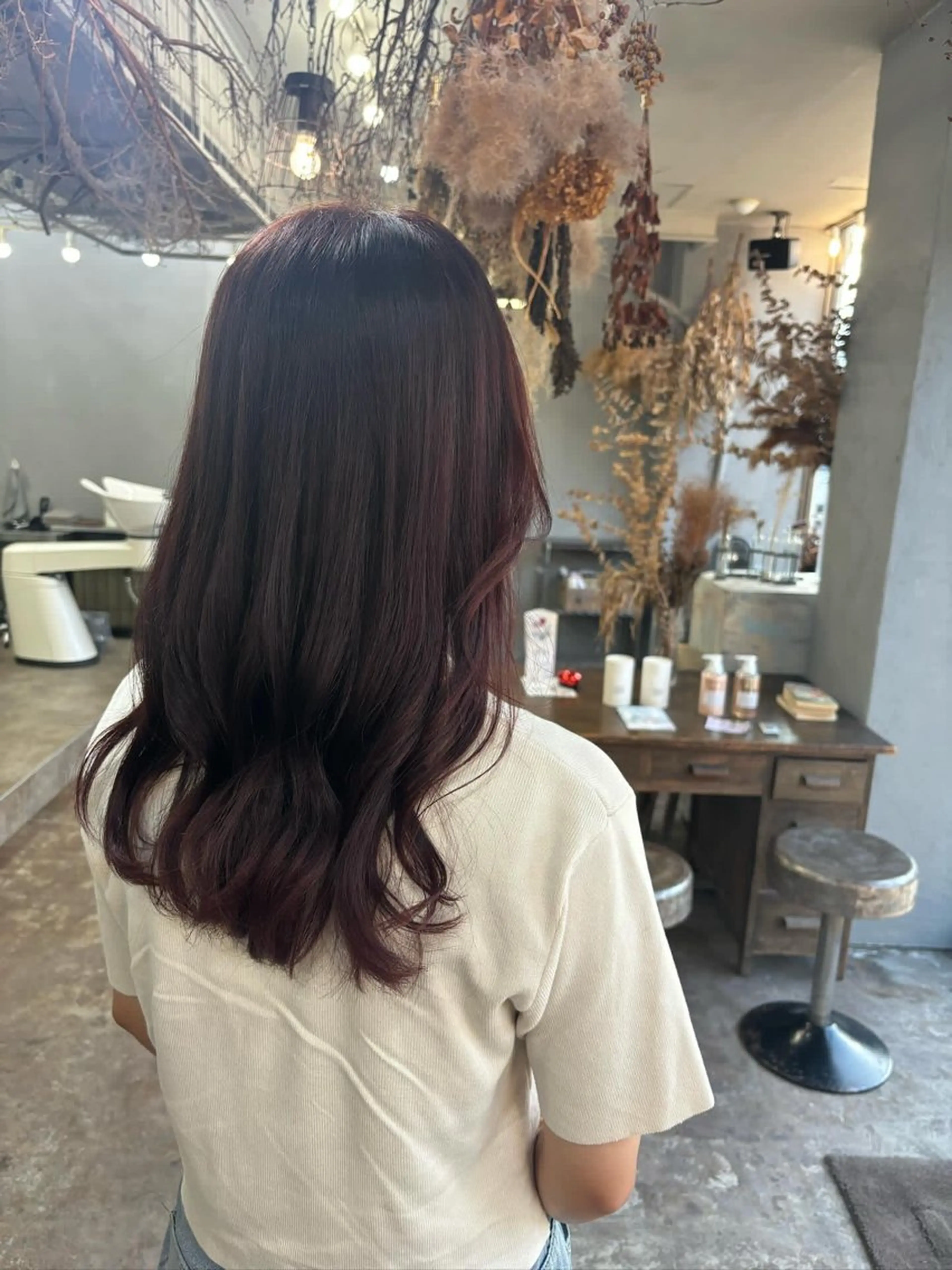 ブリーチなしone color🥣🤍の写真