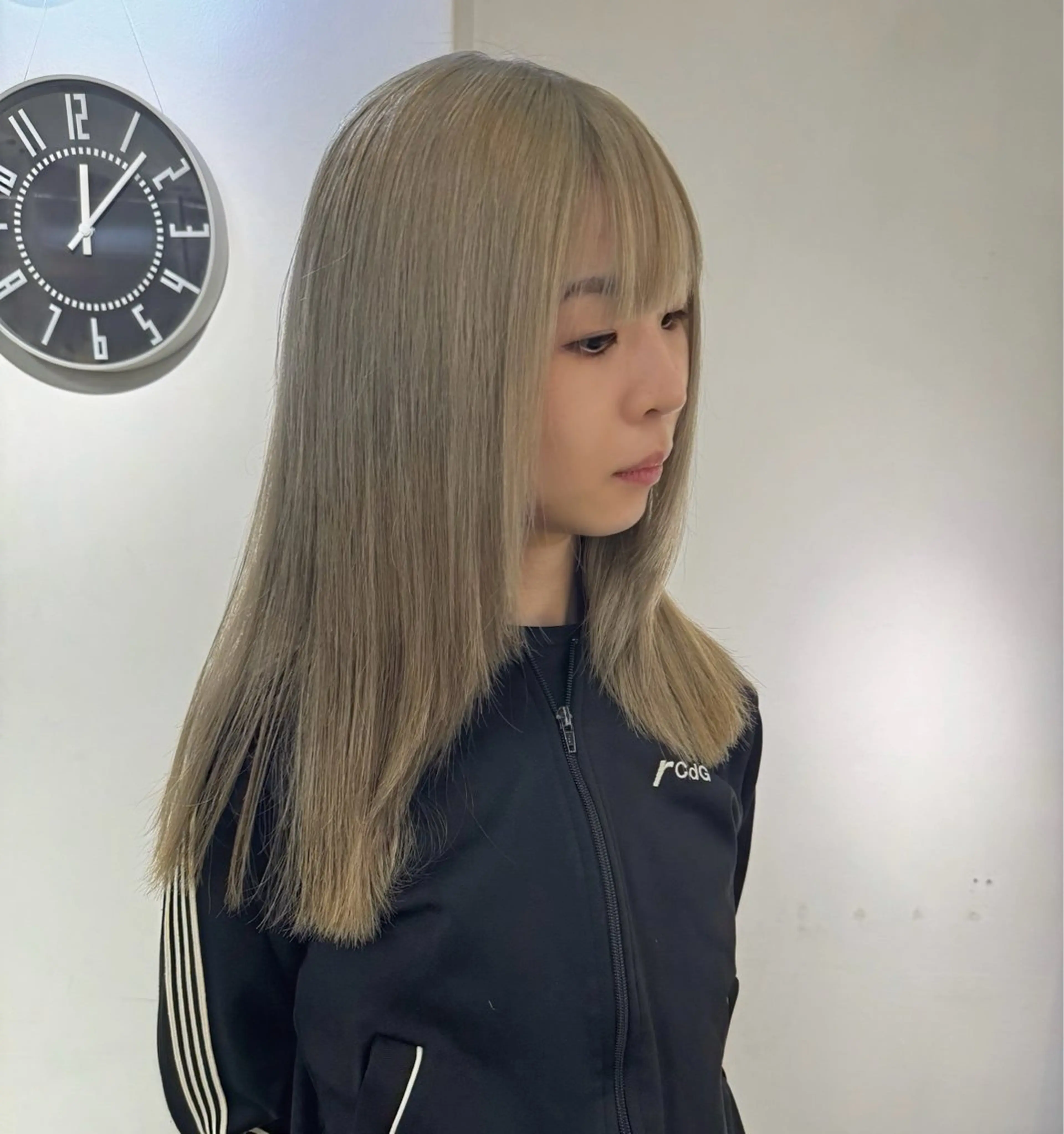 ミディアム カラー 繭所属・こはる／ハードパーマ /癖毛風パーマ🧃のヘアスタイル