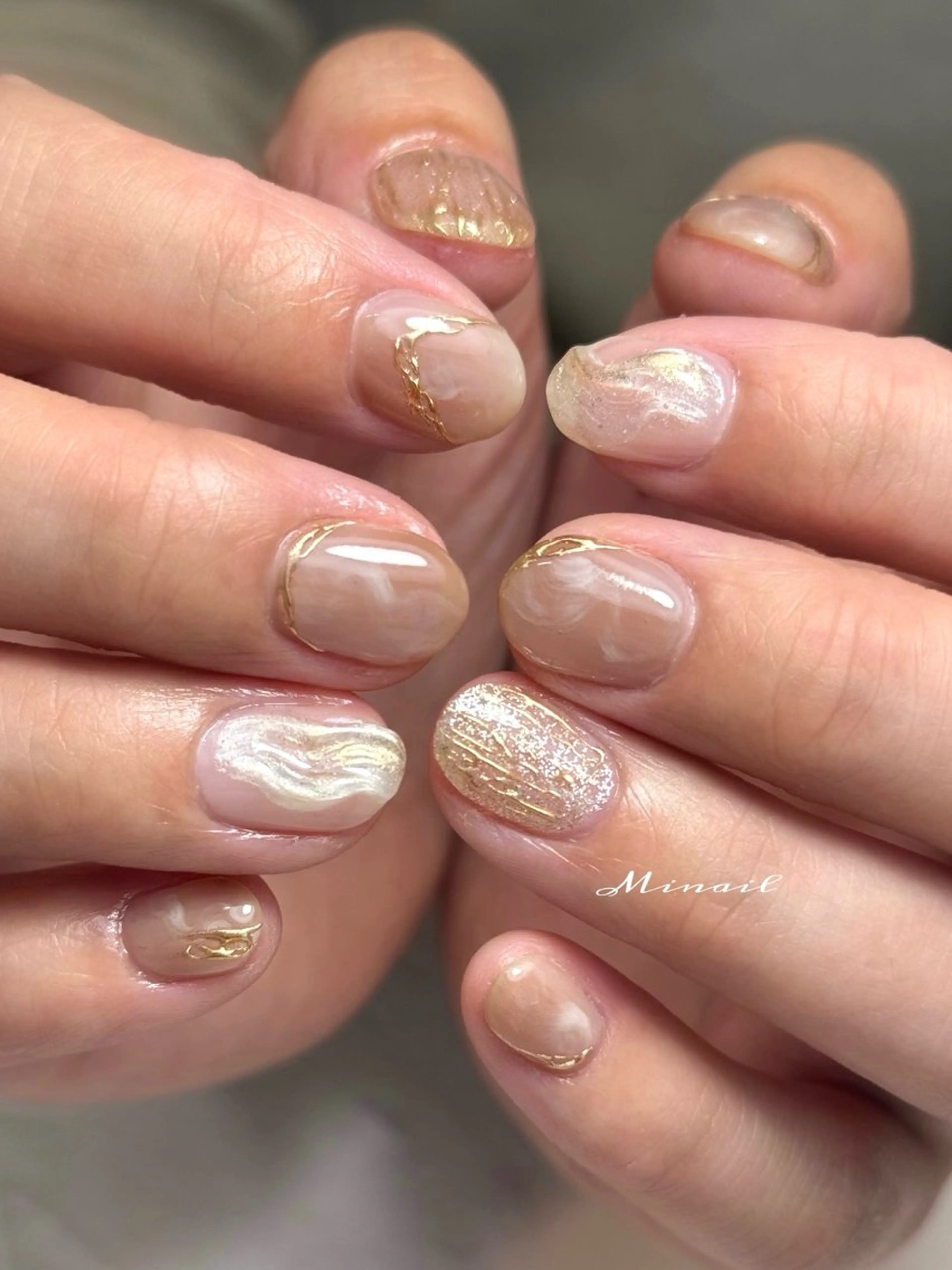 ネイル 自宅ネイルサロン Minailのネイルデザイン