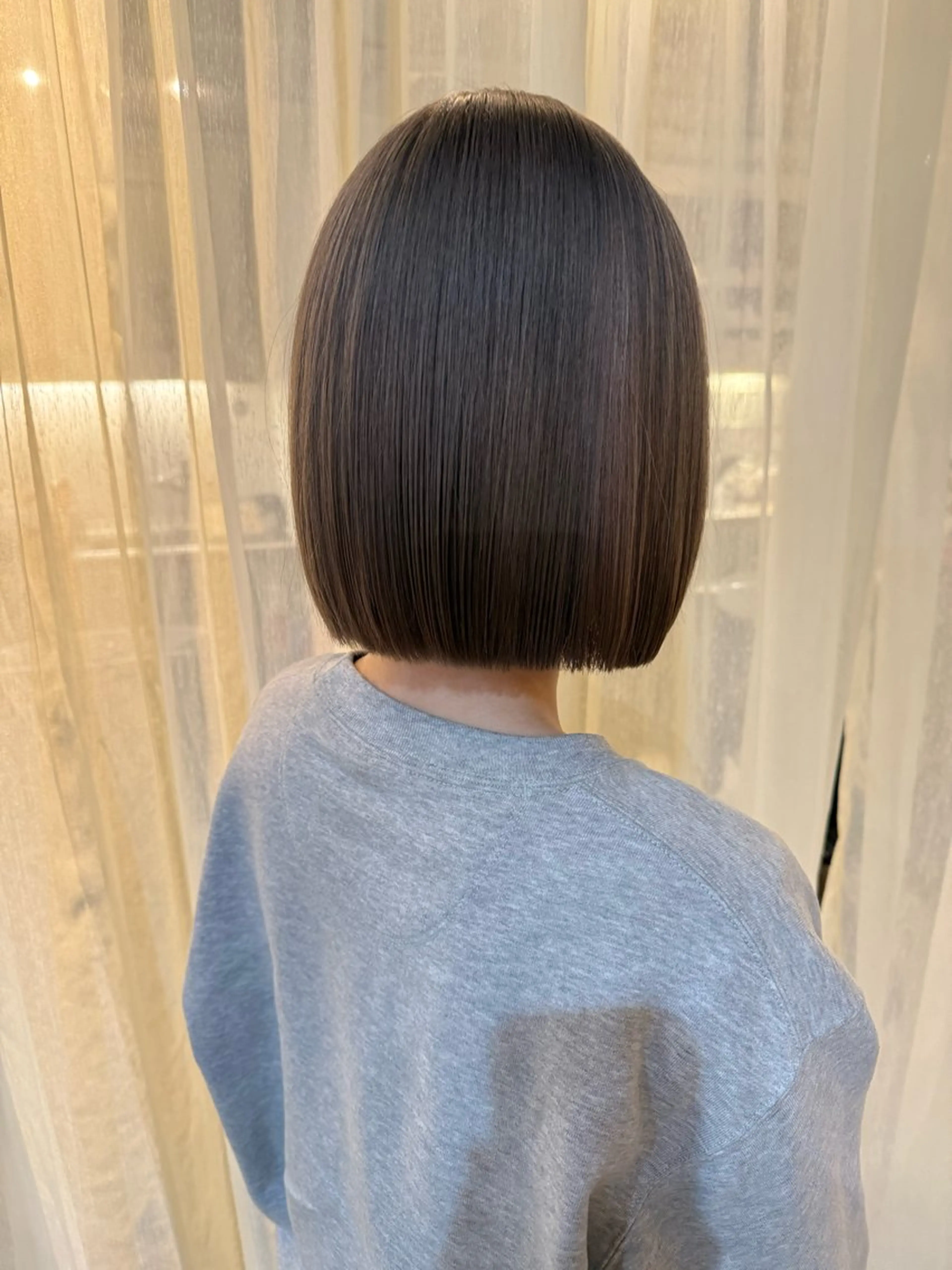 ショート replay所属・藤原 百花のヘアスタイル