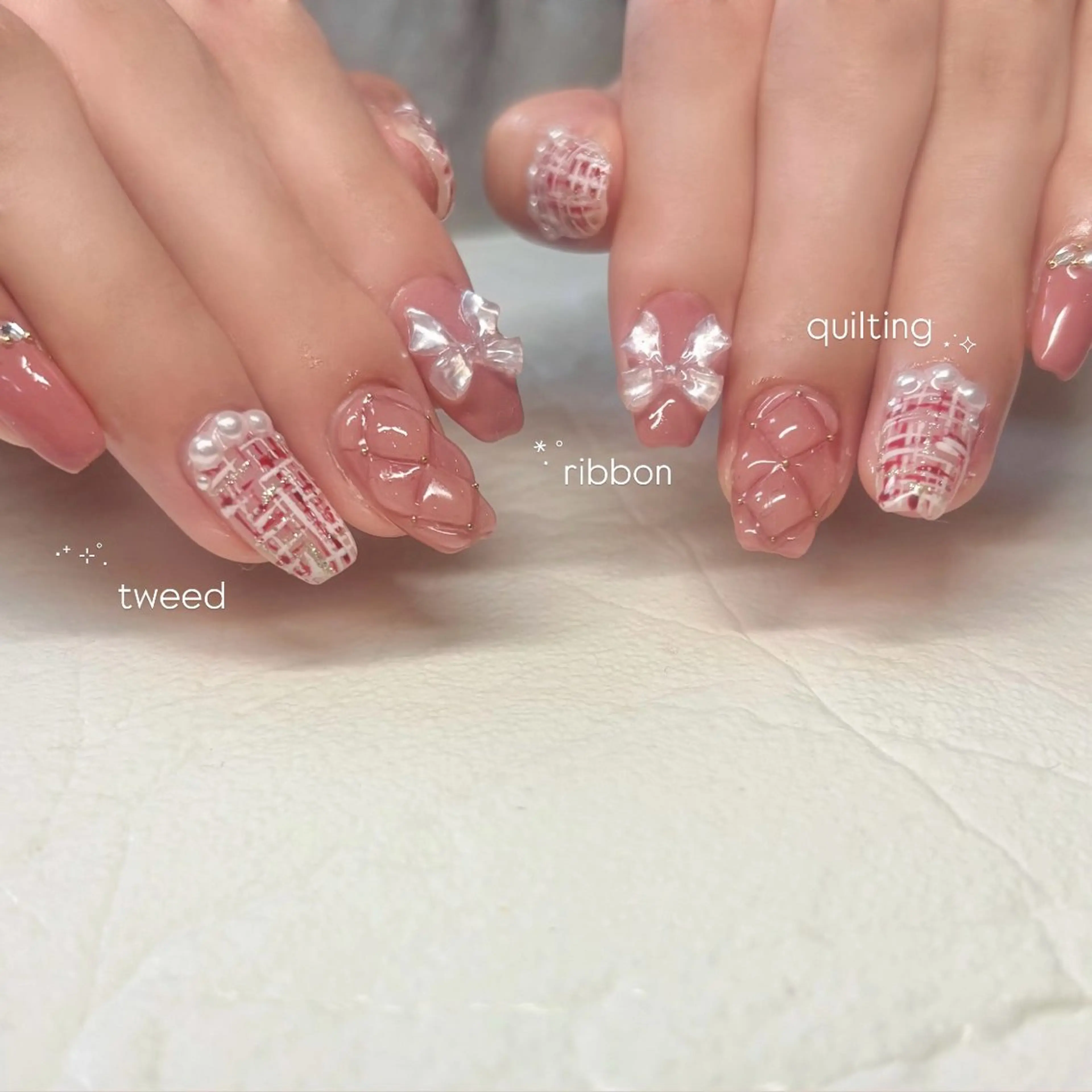 【オフあり】 ハンドオーダーデザイン ¥9,900 💅🏻⋆˙⟡の写真