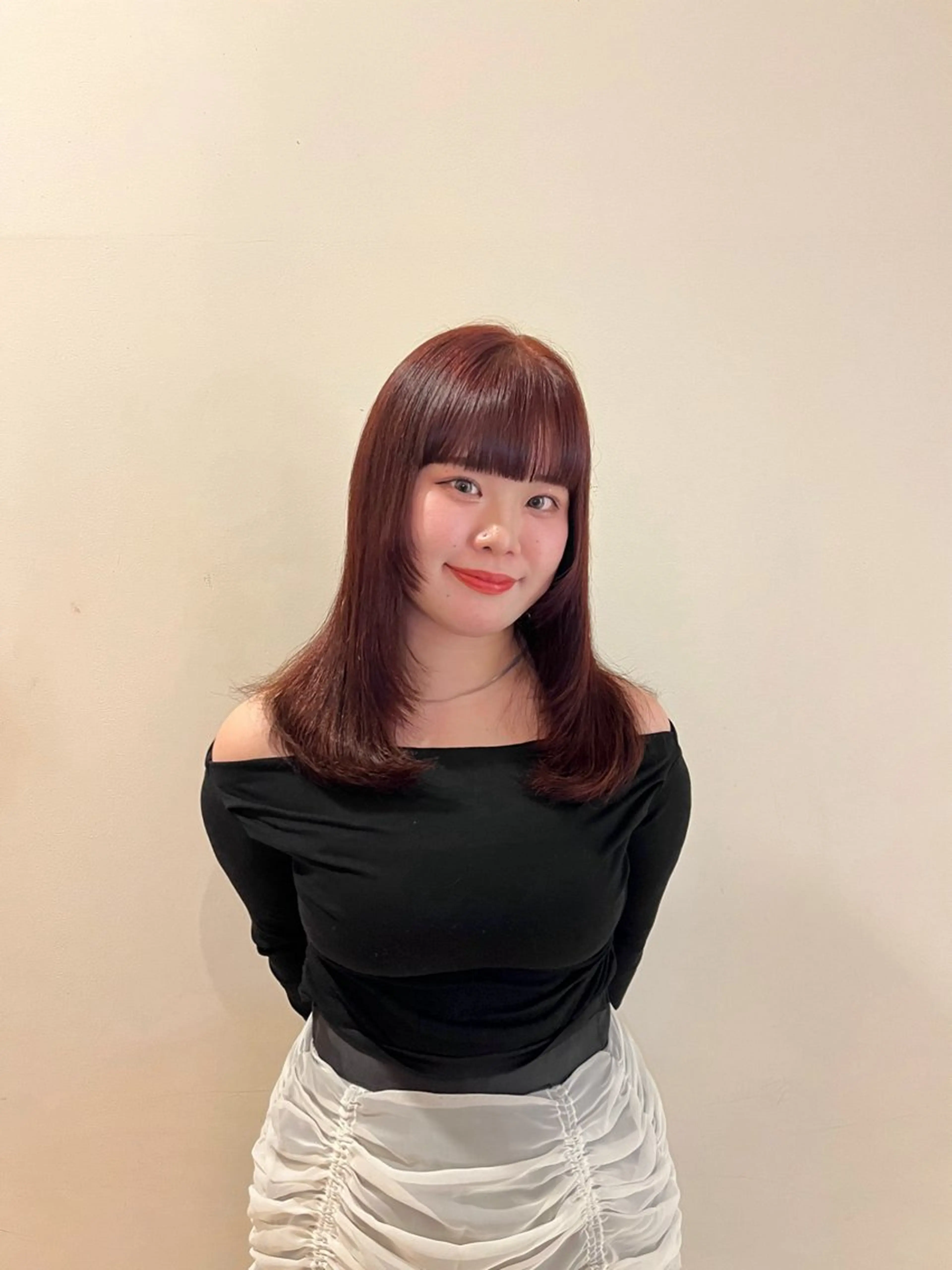 セミロング Kaede🍁 FILMS 渋谷のヘアスタイル