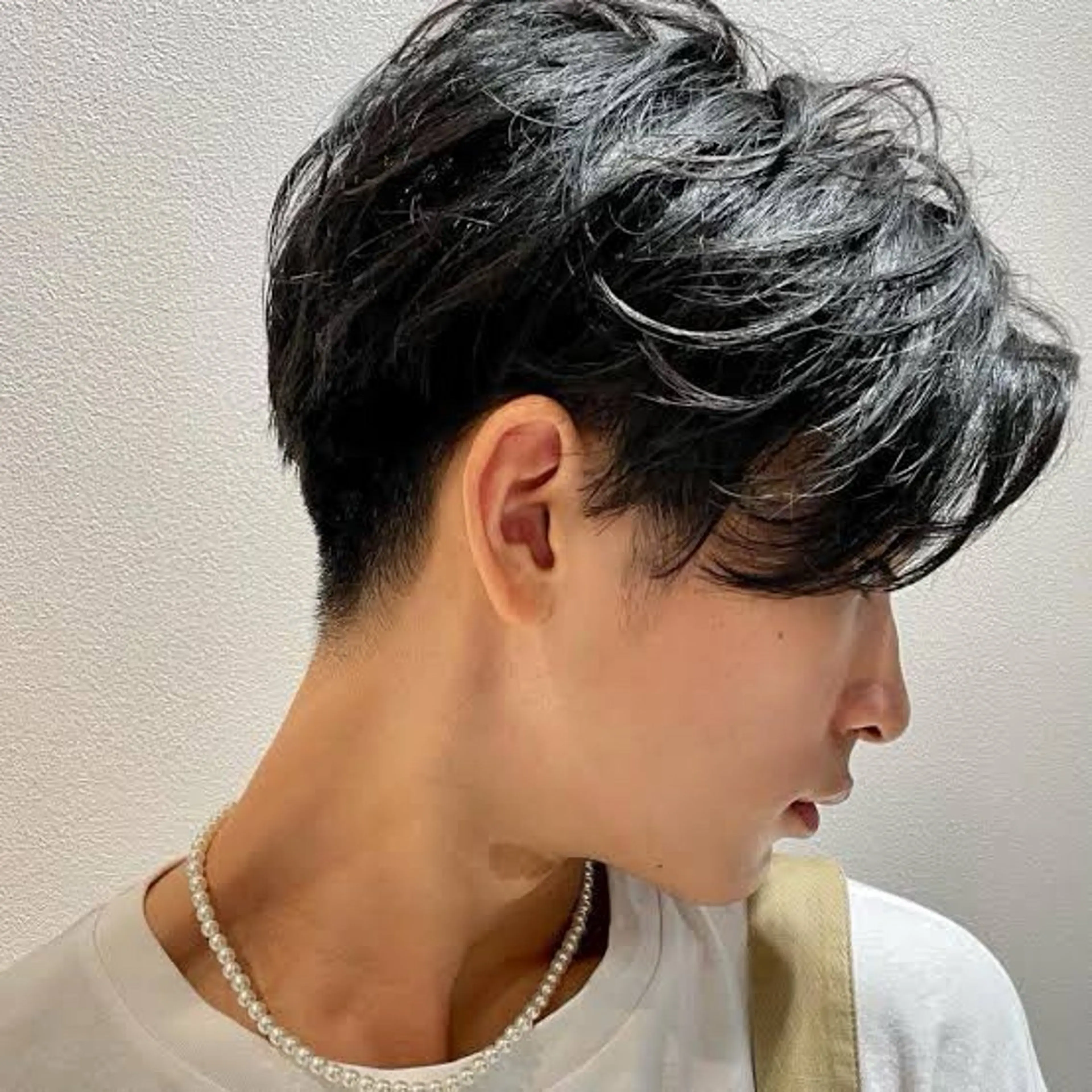 ショート パーマ メンズ メンズパーマ ニュアンスパーマ @RICH 🍓Kosei 🍓のヘアスタイル