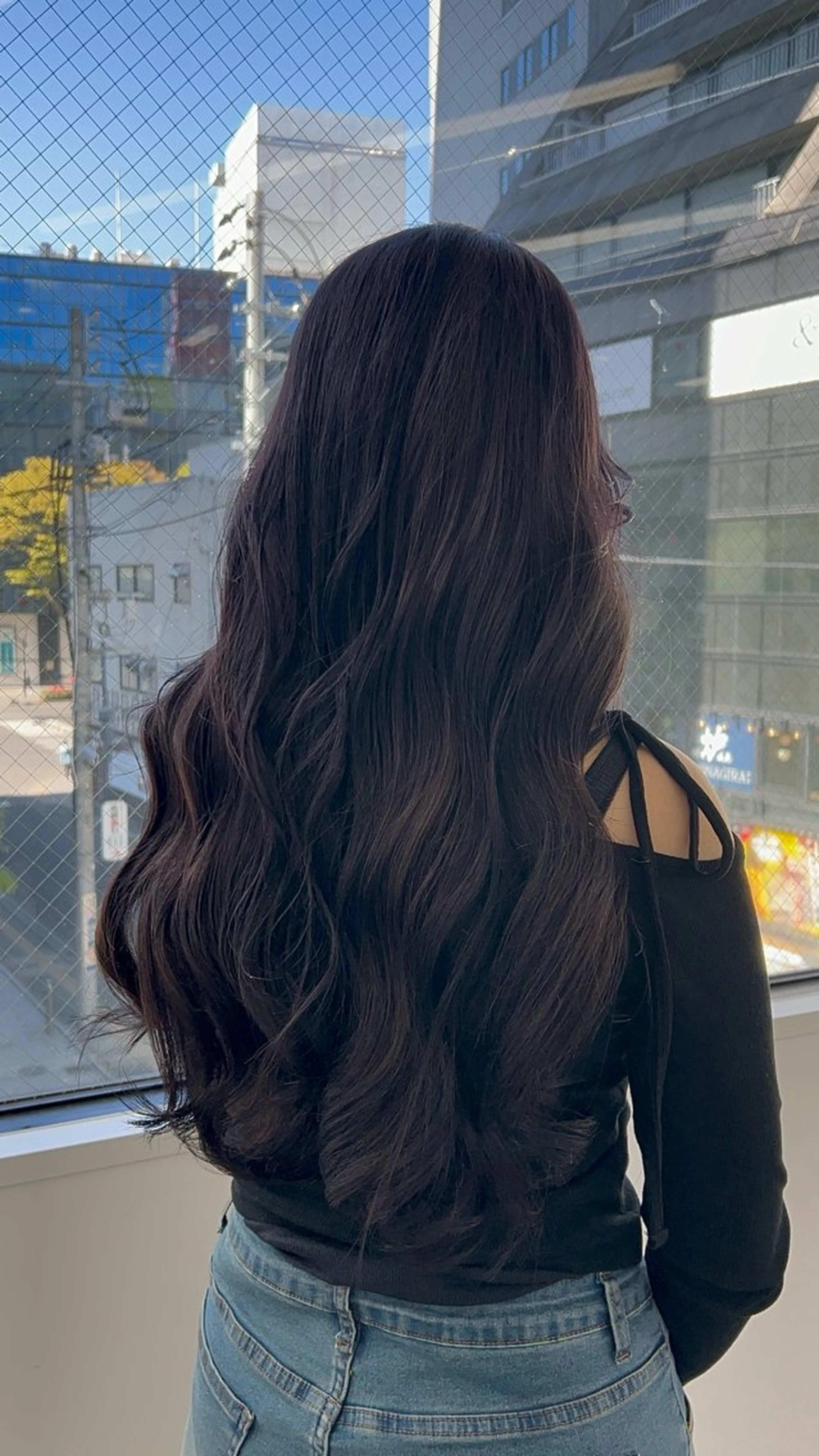 ロング カラー ヘアカラー トリートメント ヘッドスパ 履歴修正屋さん／ ブロンド／ホワイトのヘアスタイル