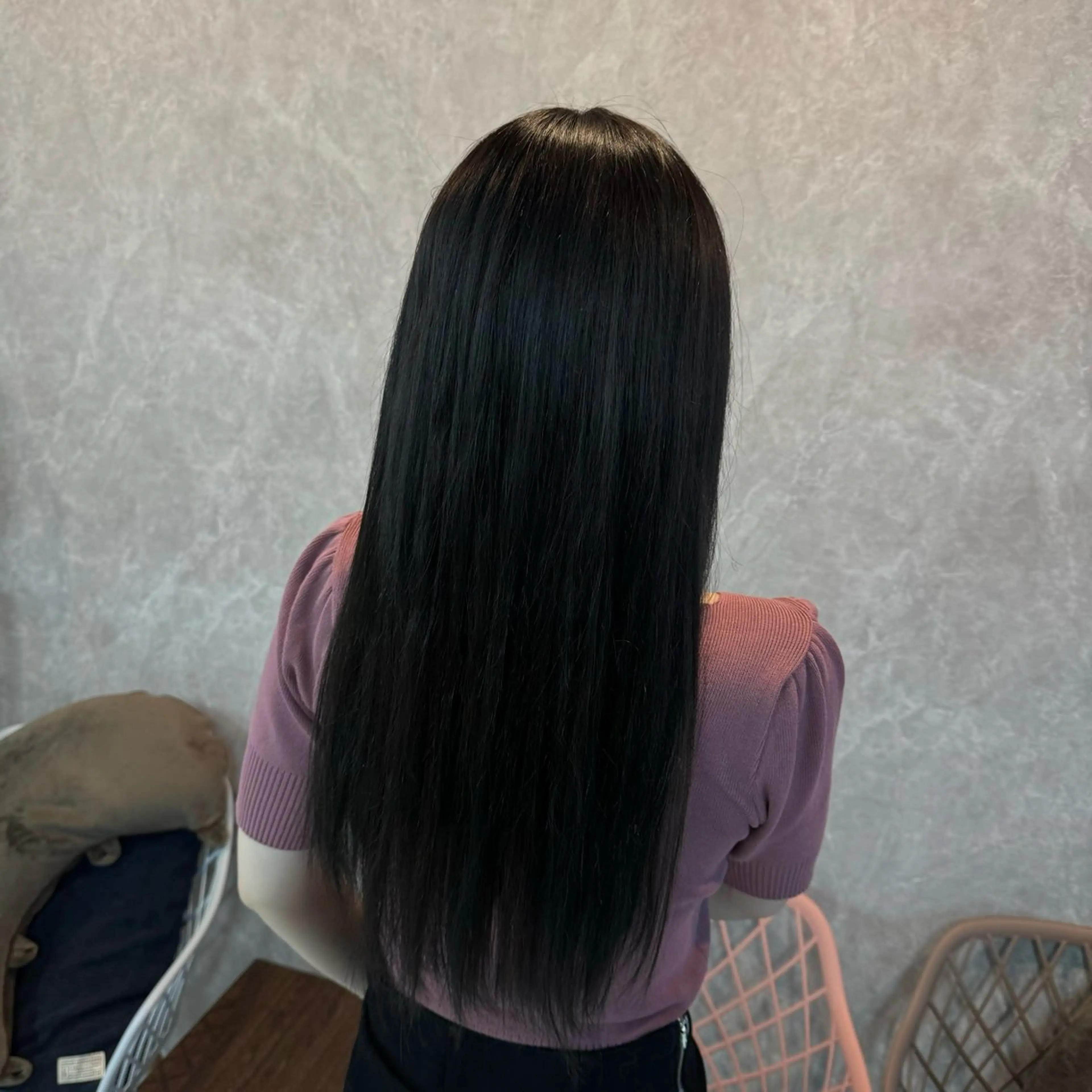 ロング エクステ 韓国風ヘア belle / Honoka🧁のヘアスタイル