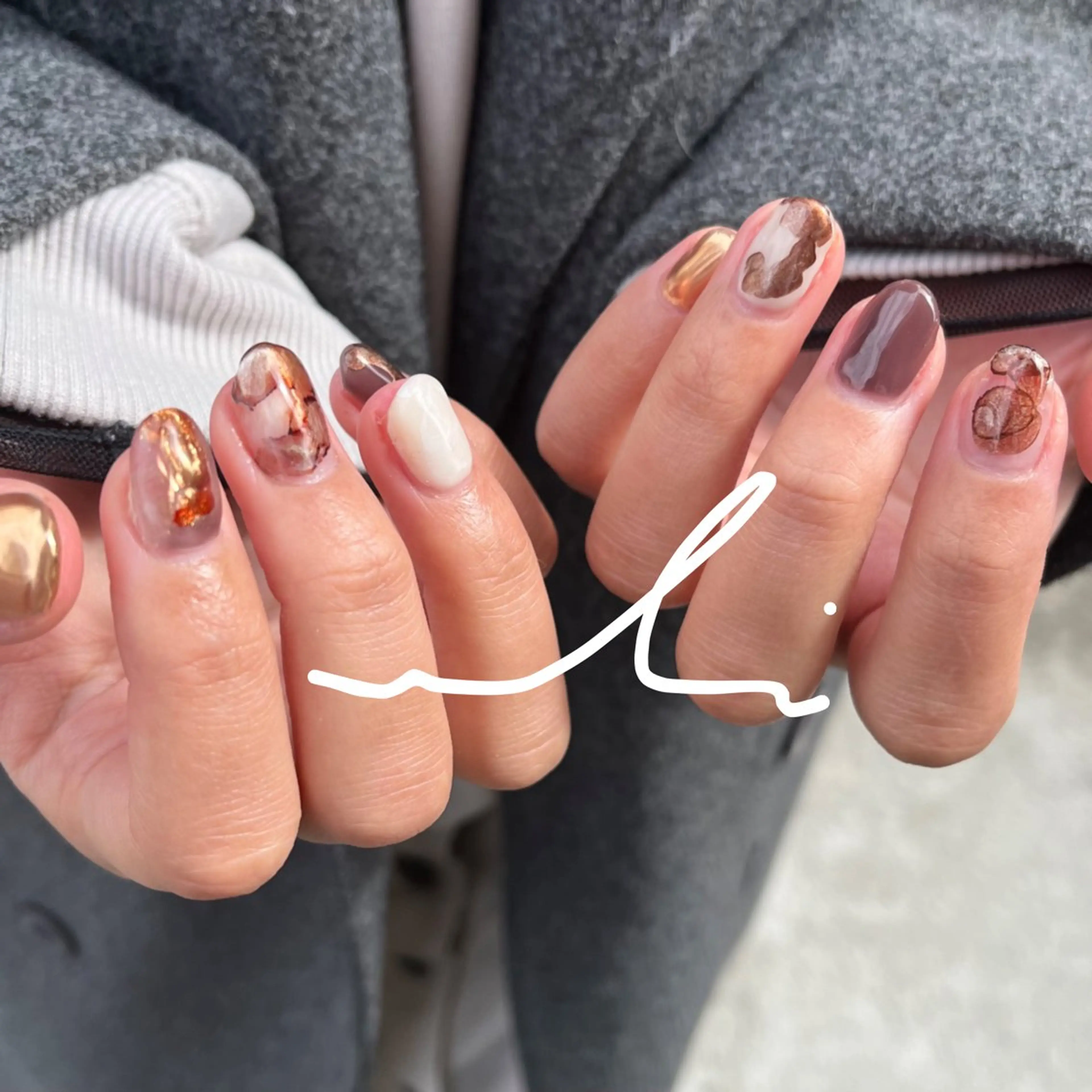 ネイル ハンドネイル ulinail （ウリネイル）のネイルデザイン