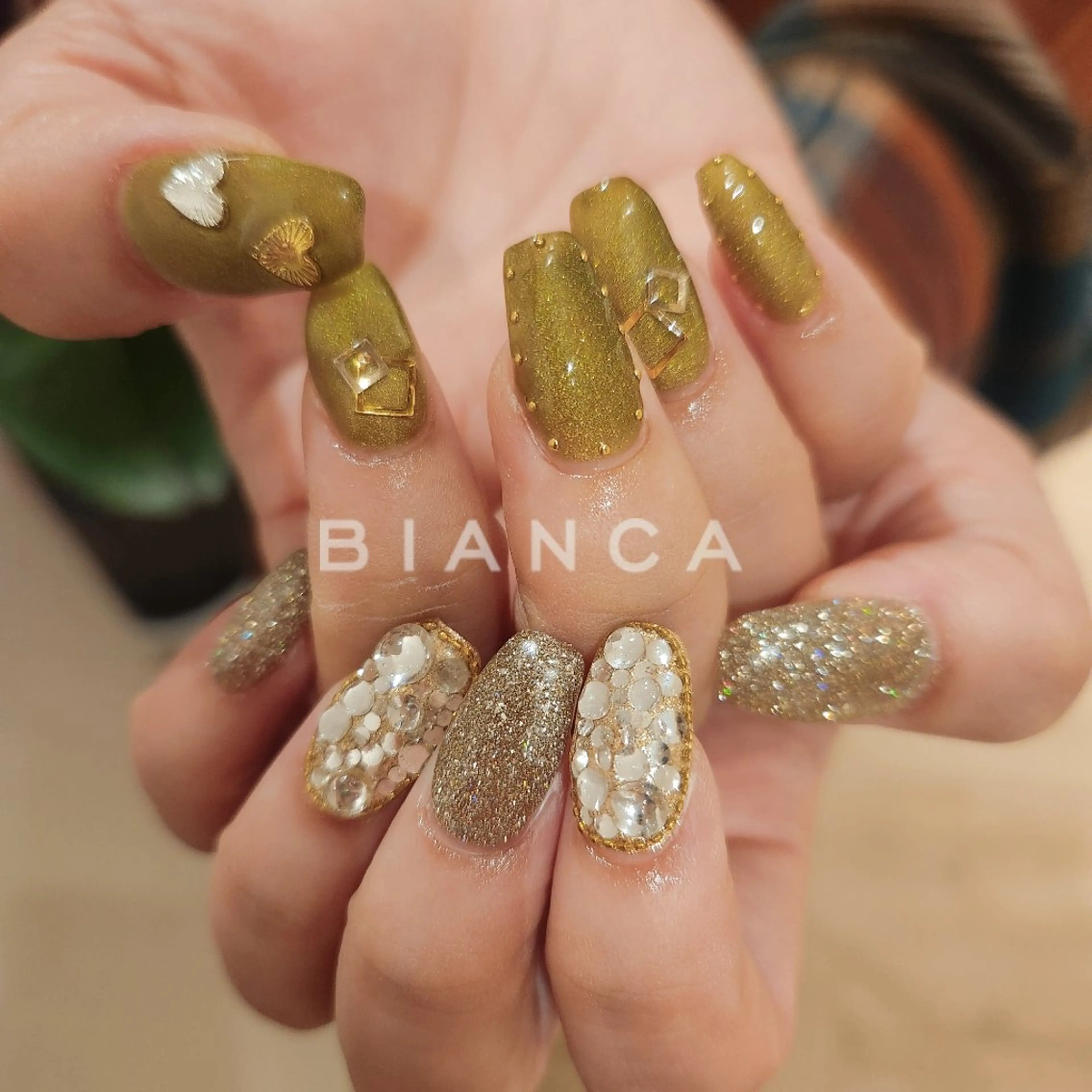 ネイル ハンドネイル Bianca名駅店 あゆのネイルデザイン