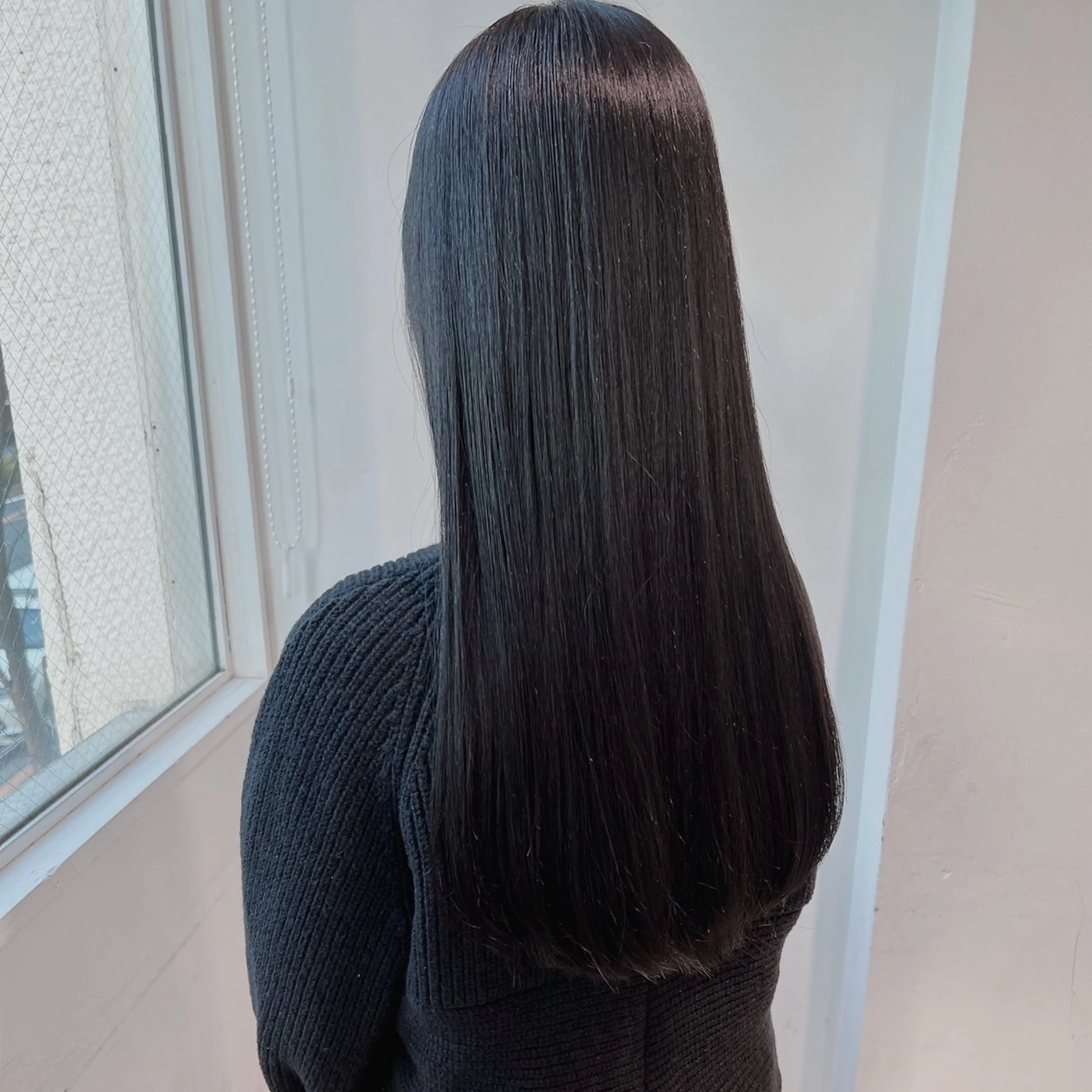 ロング カラー ヘアカラー トリートメント ヘッドスパ ヘアセット 𓏸レイヤー髪質改善 透けカラーカノン🫧のヘアスタイル