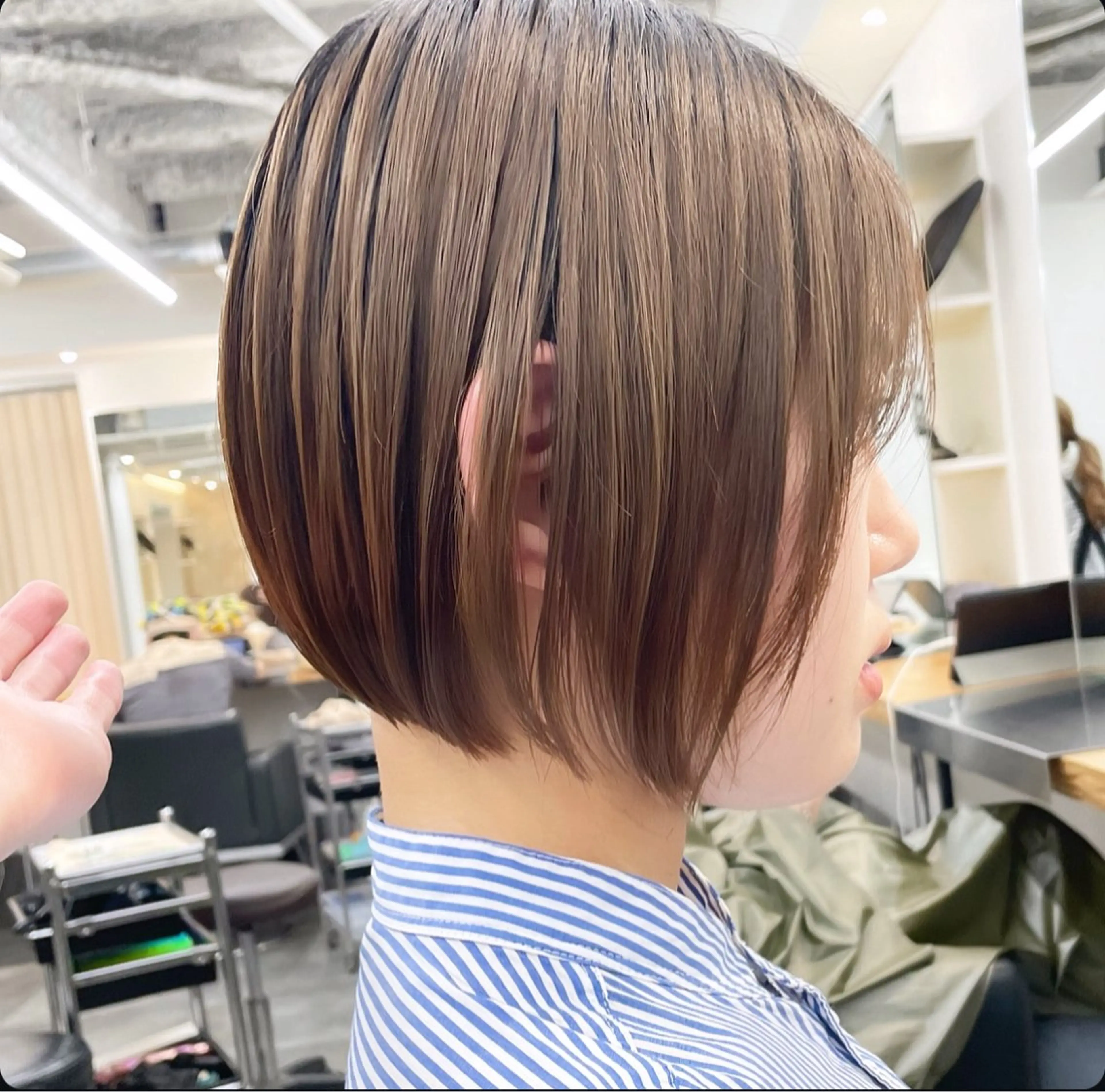 ショート ボブ/ショートボブ /銀座/小林舜弥のヘアスタイル
