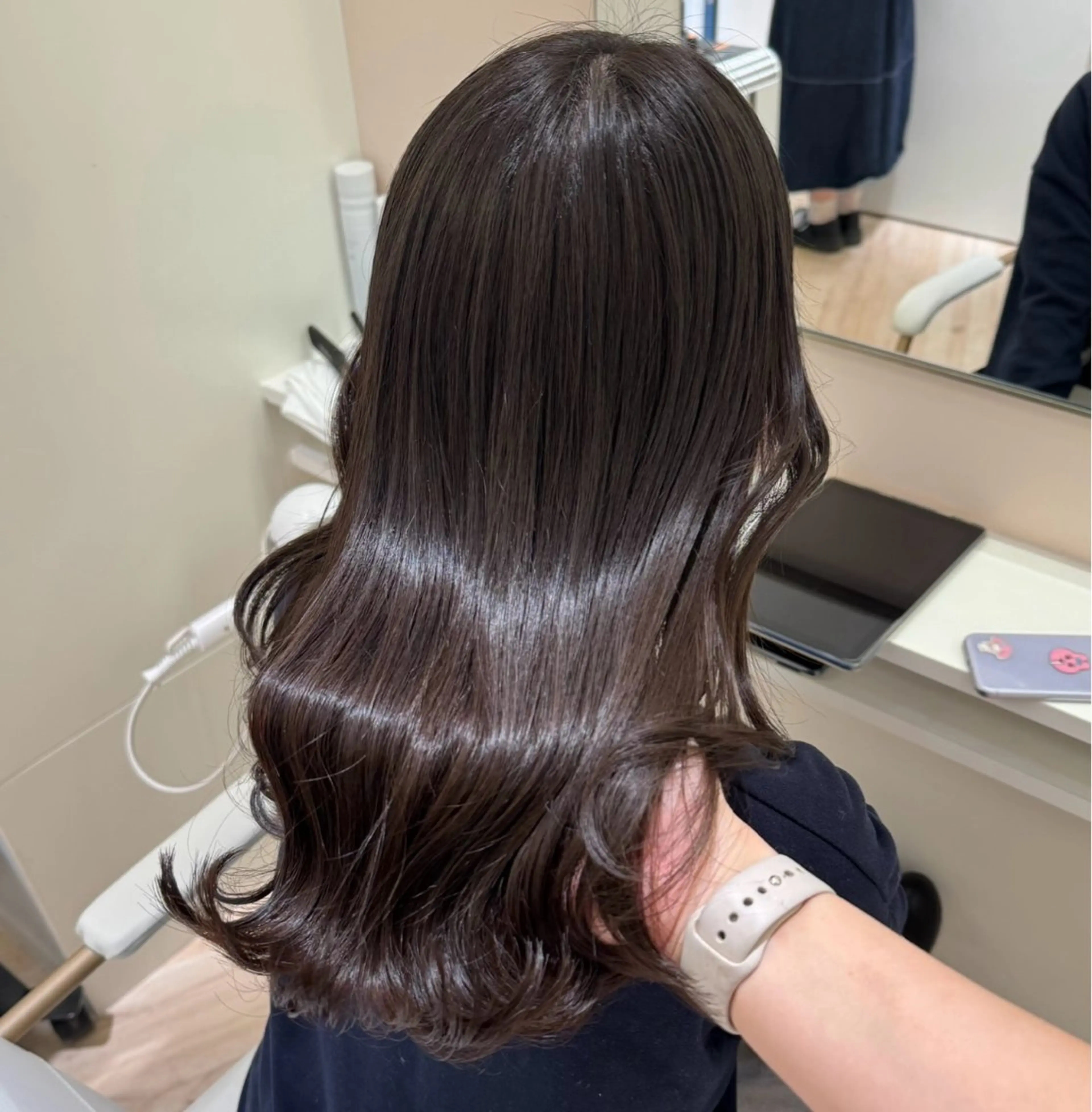 ロング カラー ParveMix🎀 稲垣 詞葉のヘアスタイル