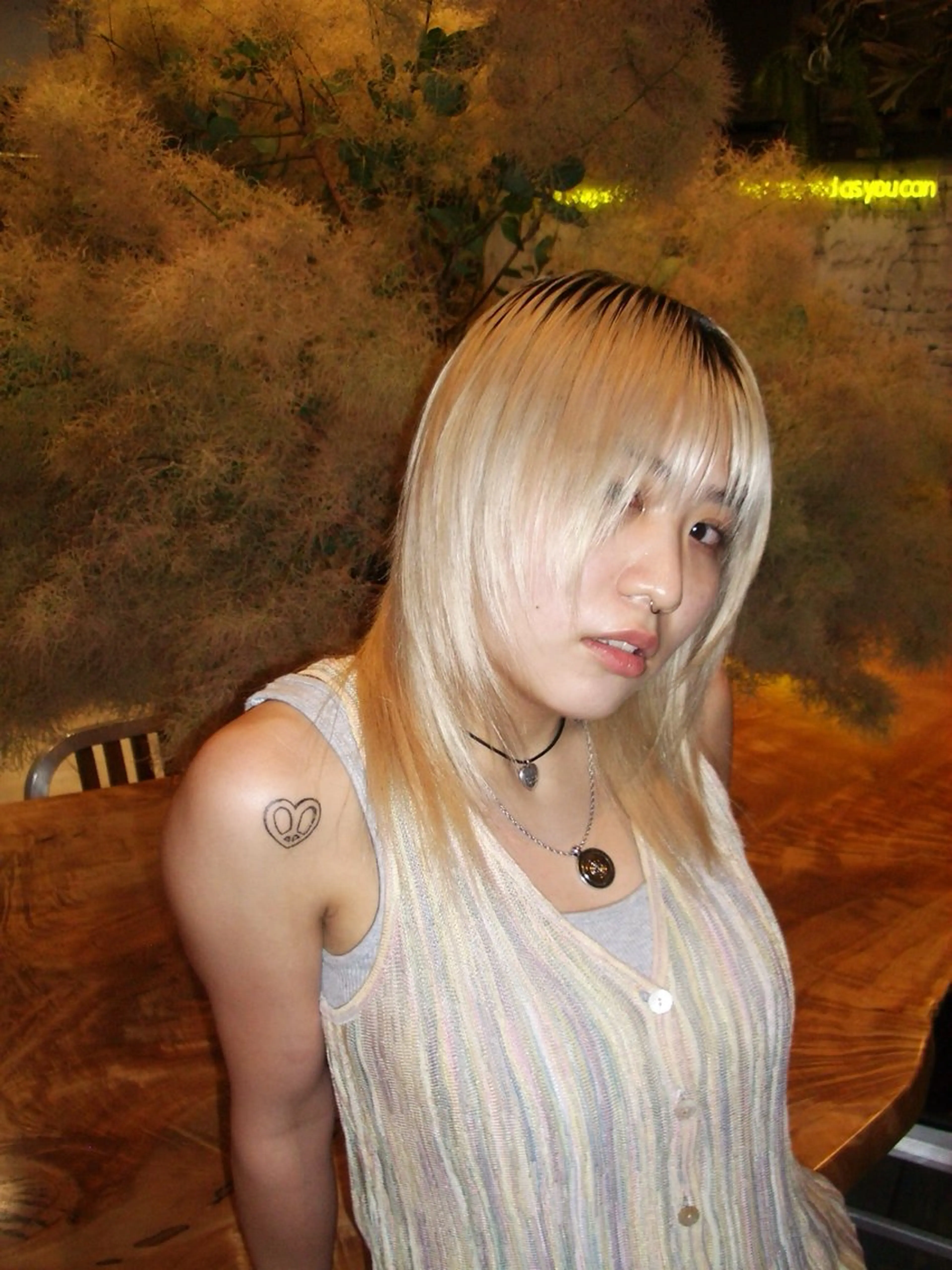 ミディアム ヘアアレンジ ヘアカラー トリートメント ヘッドスパ marino マリノのヘアスタイル