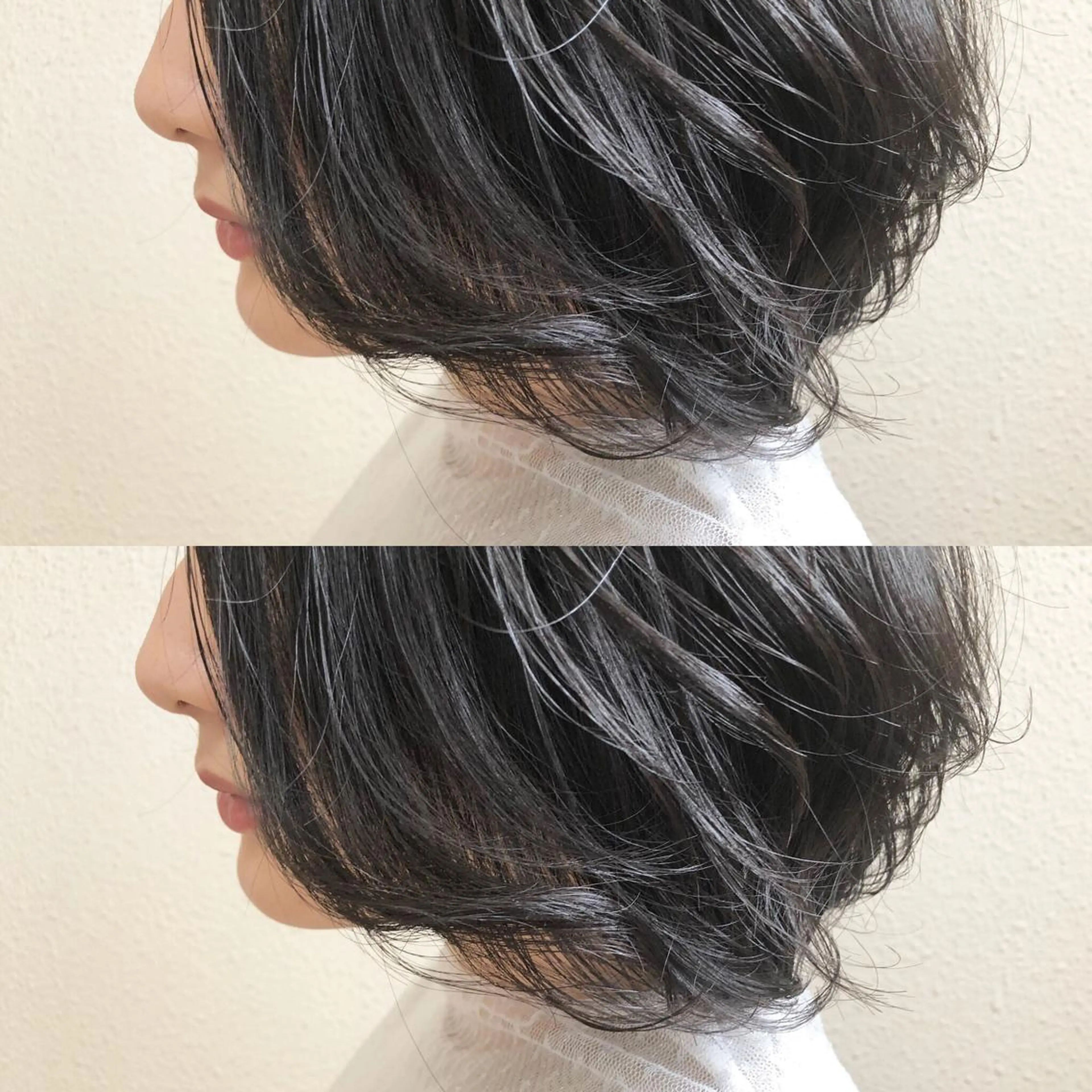 ショート カラー ブルーカラー ブルージュ ツキノキ ミナのヘアスタイル