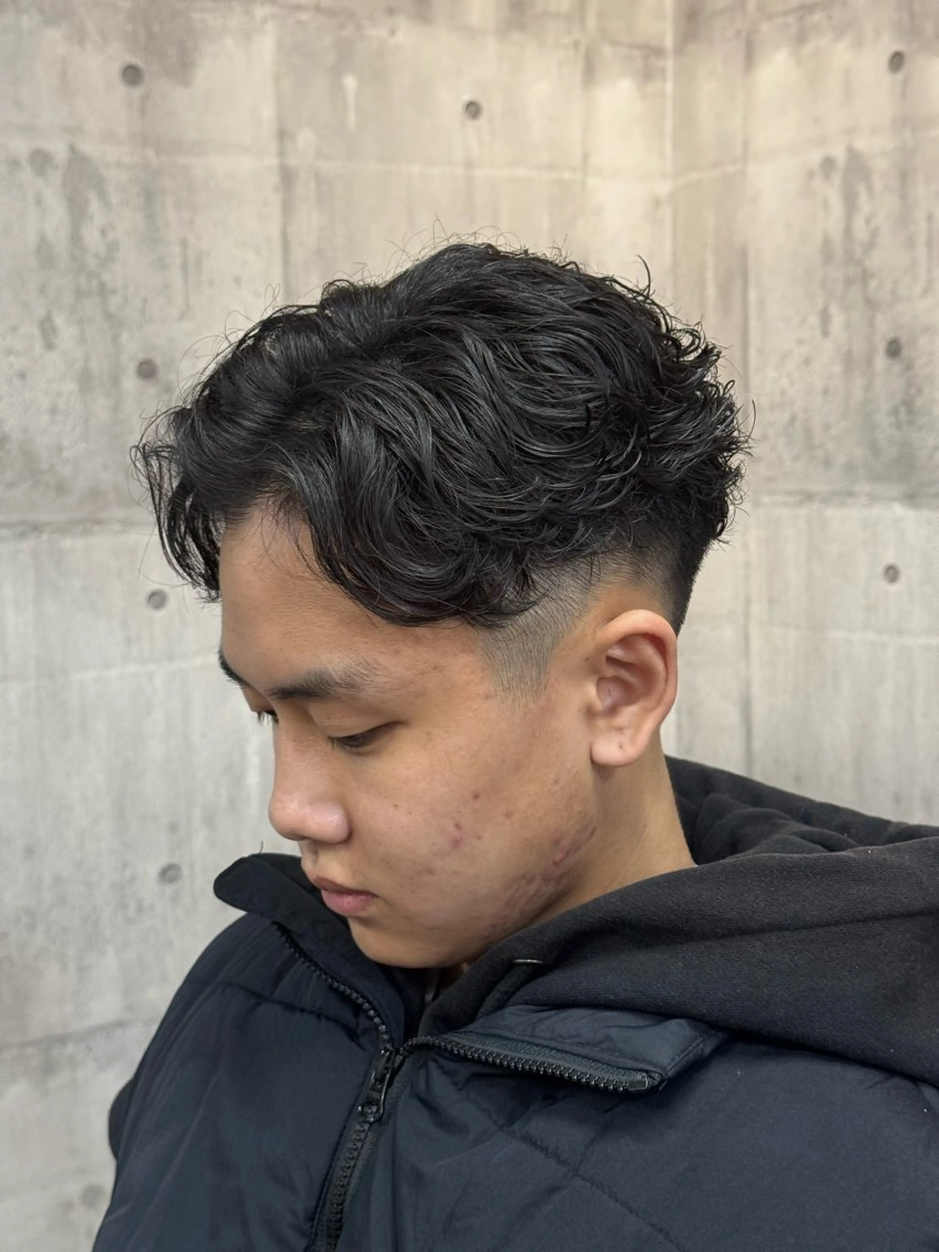 パーマ メンズ メンズパーマ 川崎 健翔のヘアスタイル