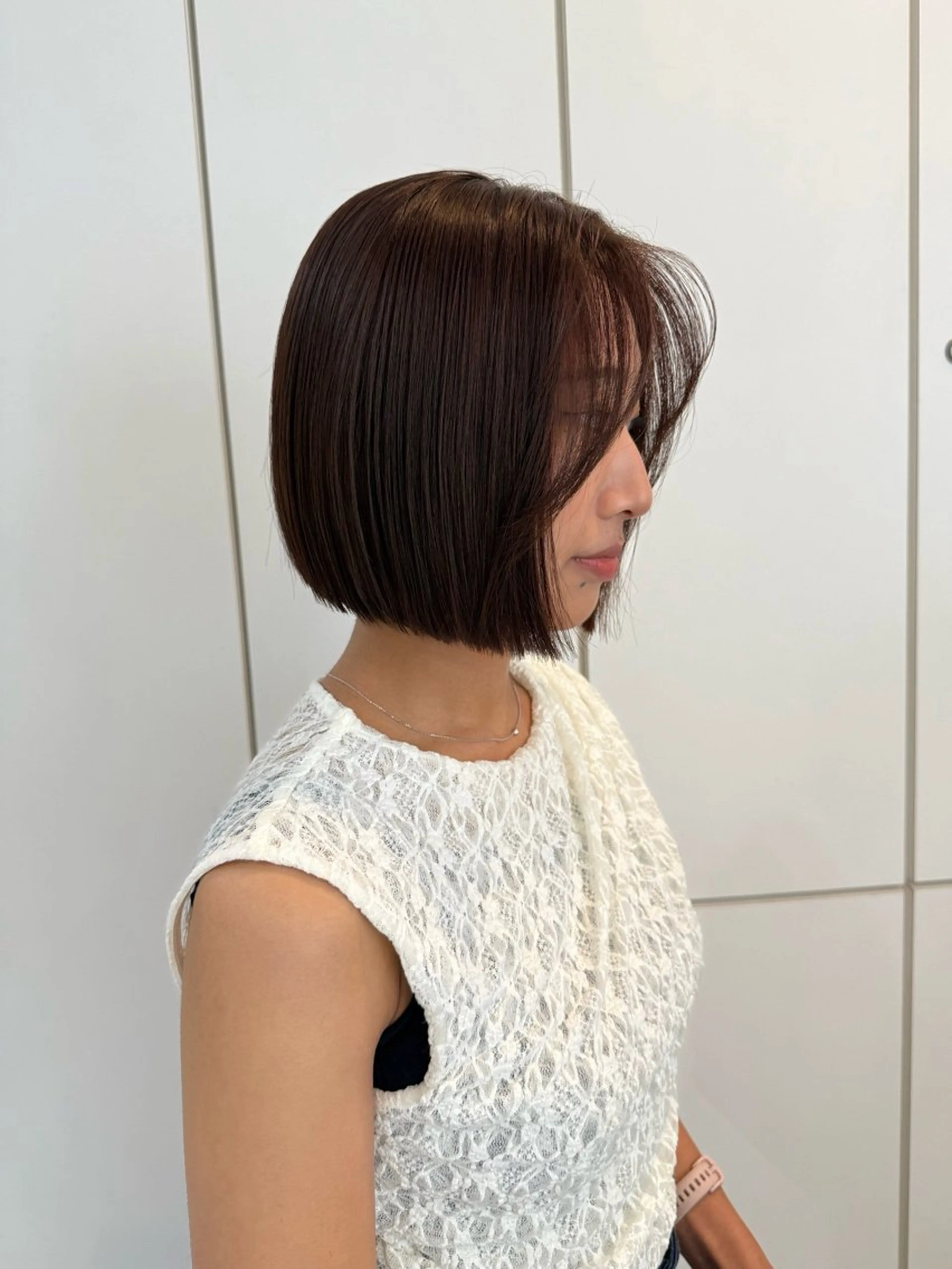 ショート カラー カット ヘアカラー neneka レイヤー／パーマのヘアスタイル