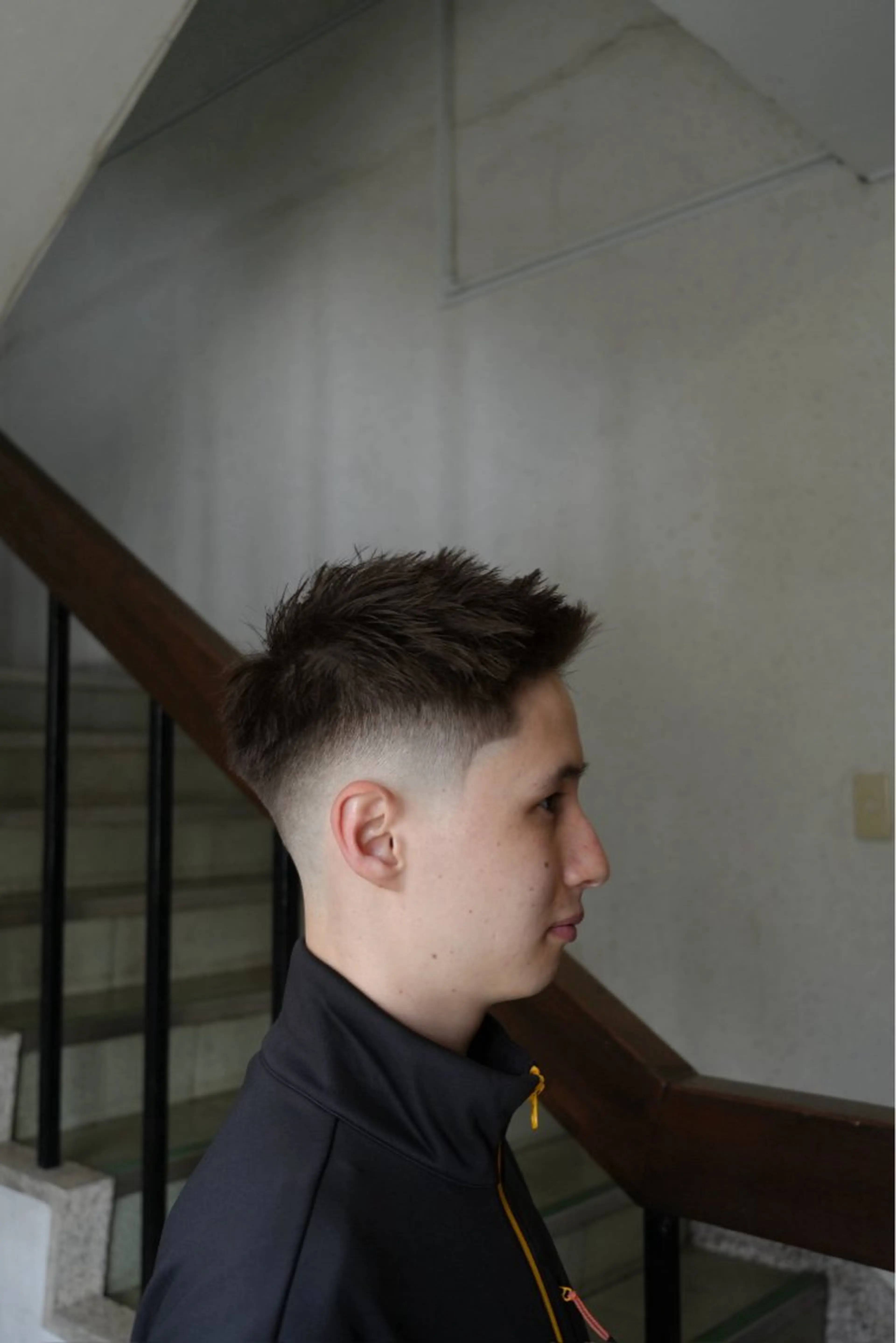 メンズ フェードカット スキンフェード 小泉 慶英のヘアスタイル