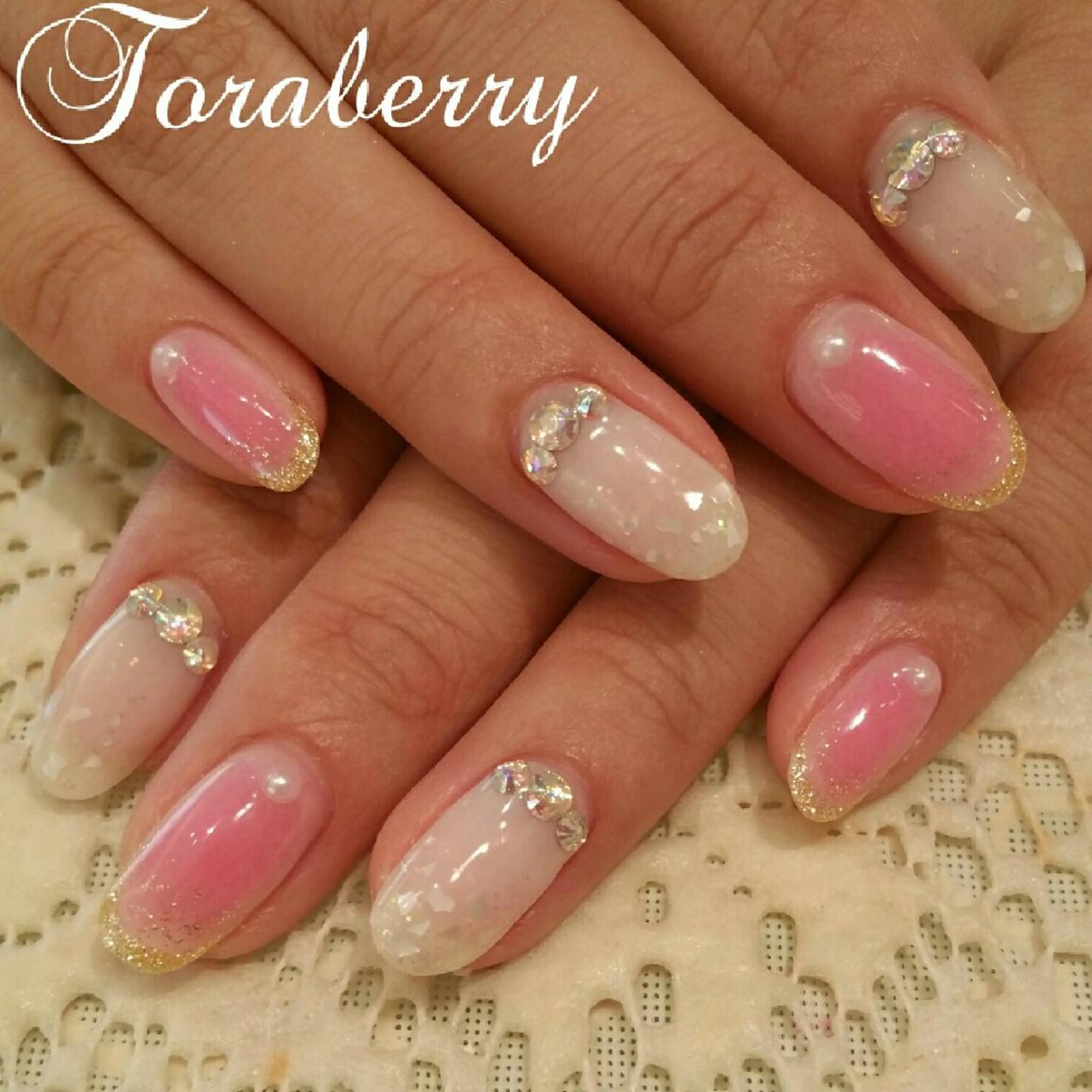 ネイル チークネイル ネイリスト なつみのネイルデザイン