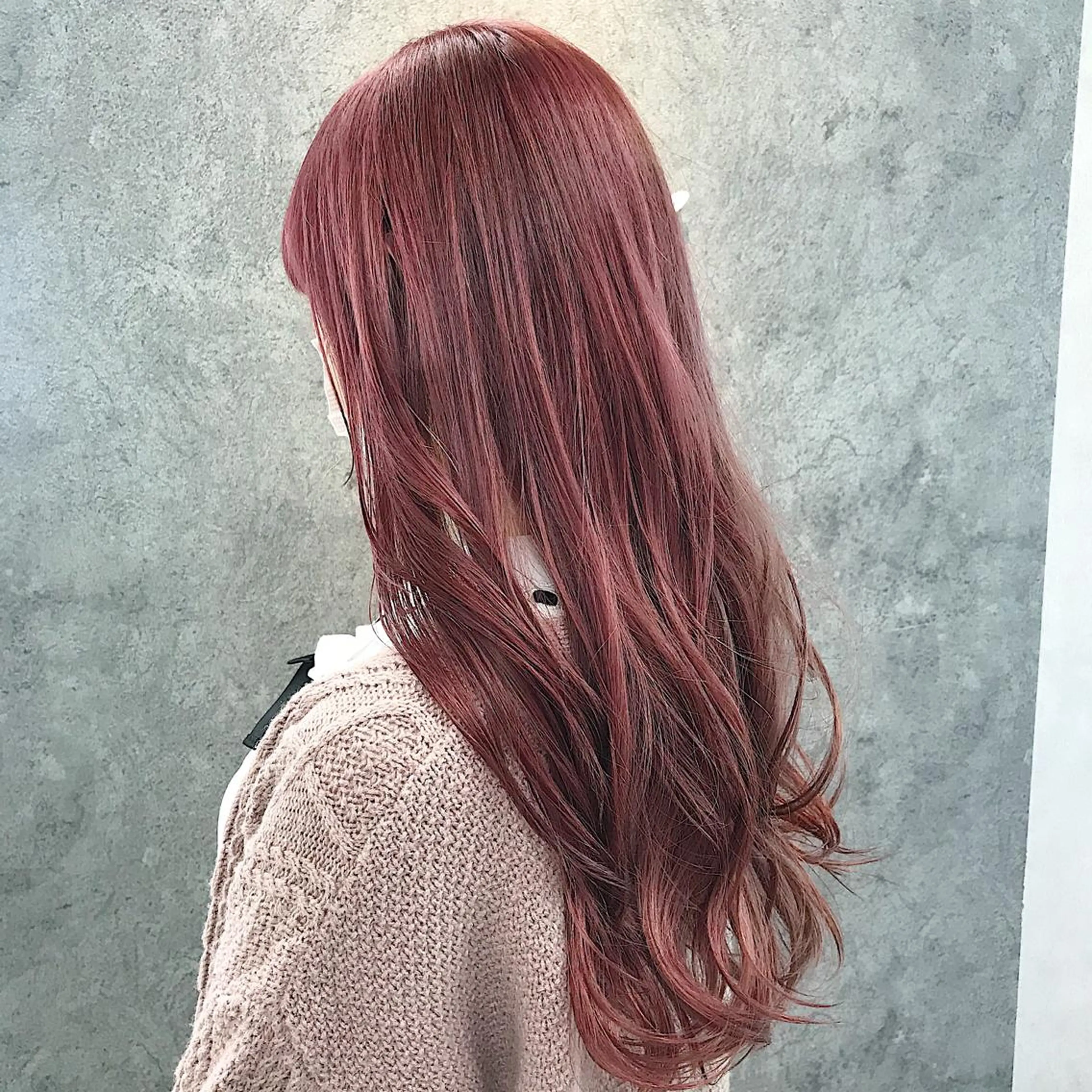 セミロング ヘアカラー トリートメント 所渉/韓国レイヤー /ウルフカットのヘアスタイル