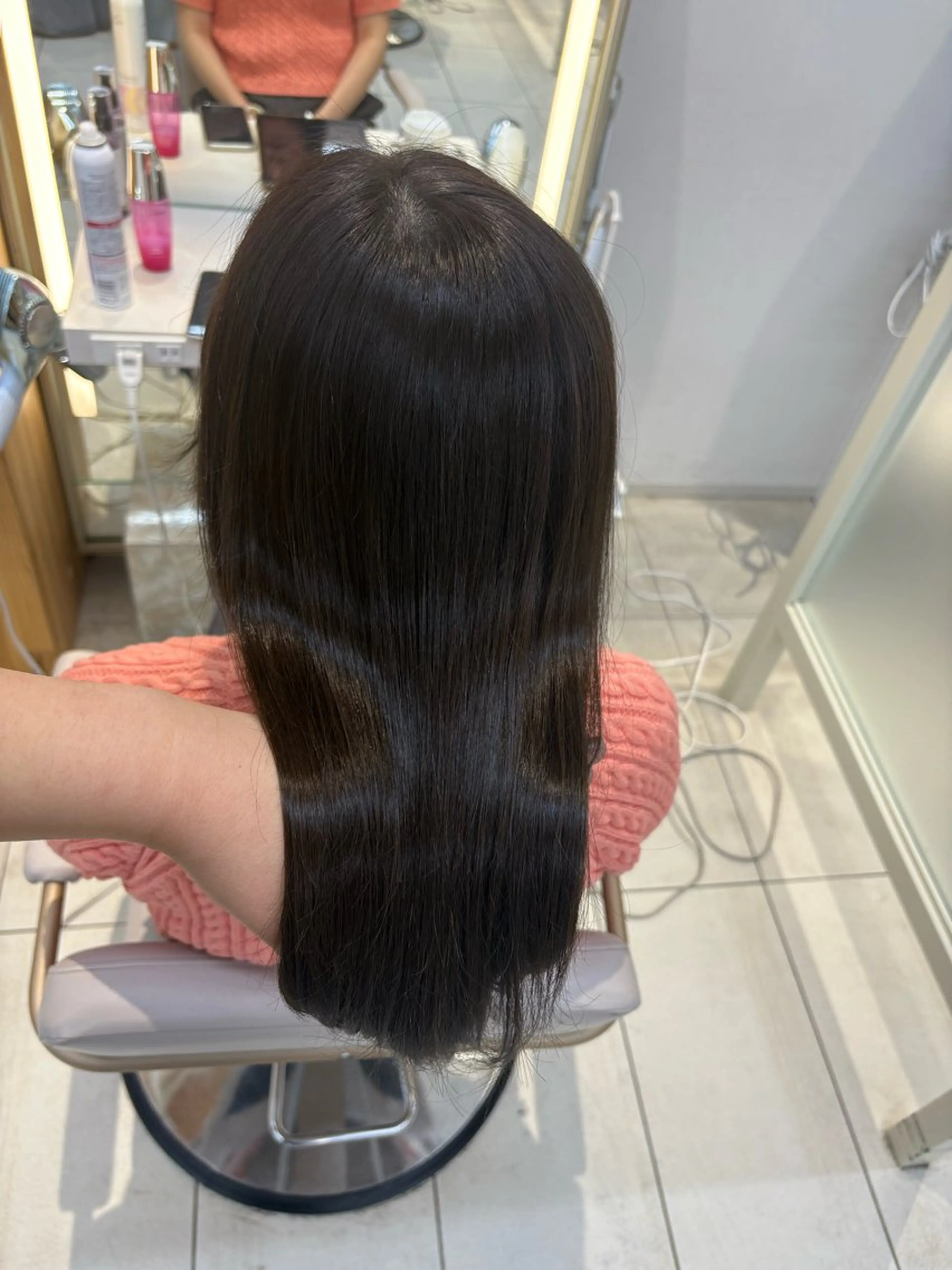 ヘアカラー トリートメント よねけん/美髪/艶髪 𝒄𝒐𝒍𝒐𝒓のヘアスタイル