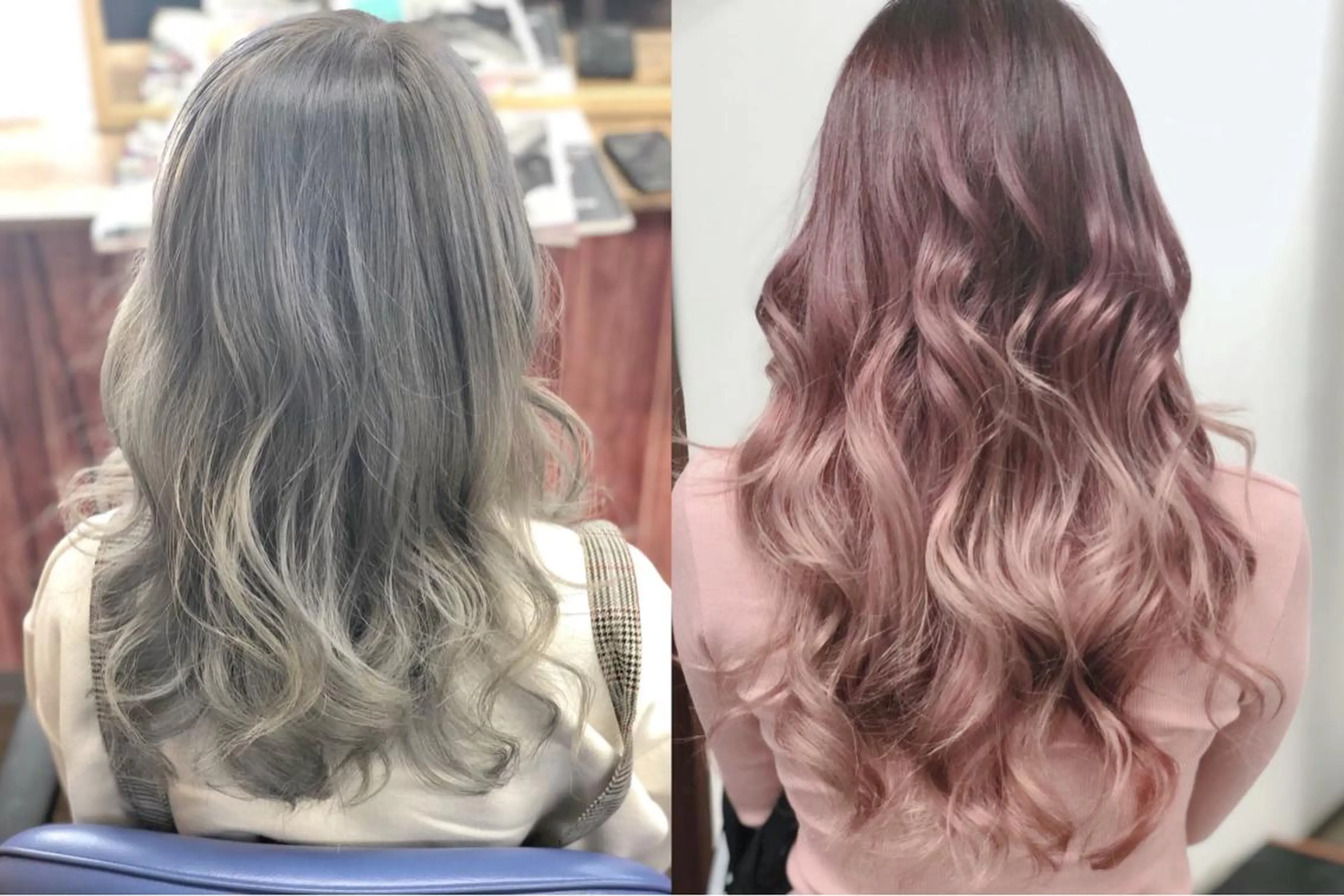 ロング カラー グラデーションカラー ヤナ マネージャーのヘアスタイル