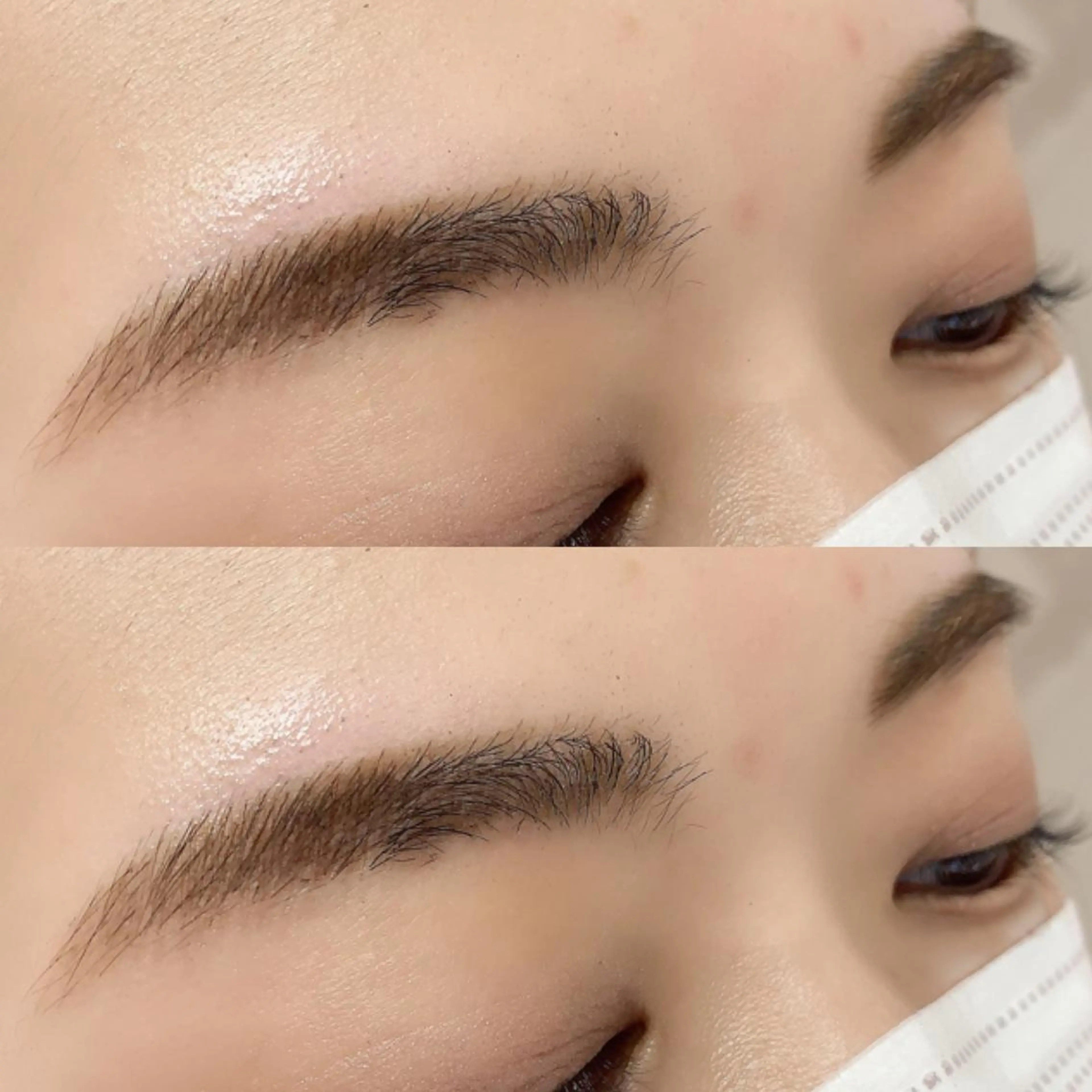 【女性専用】🥝眉毛WAX+1箇所(おでこ)古い角質や産毛を取ってツルツル卵肌🥚毎月来店割引ありの写真