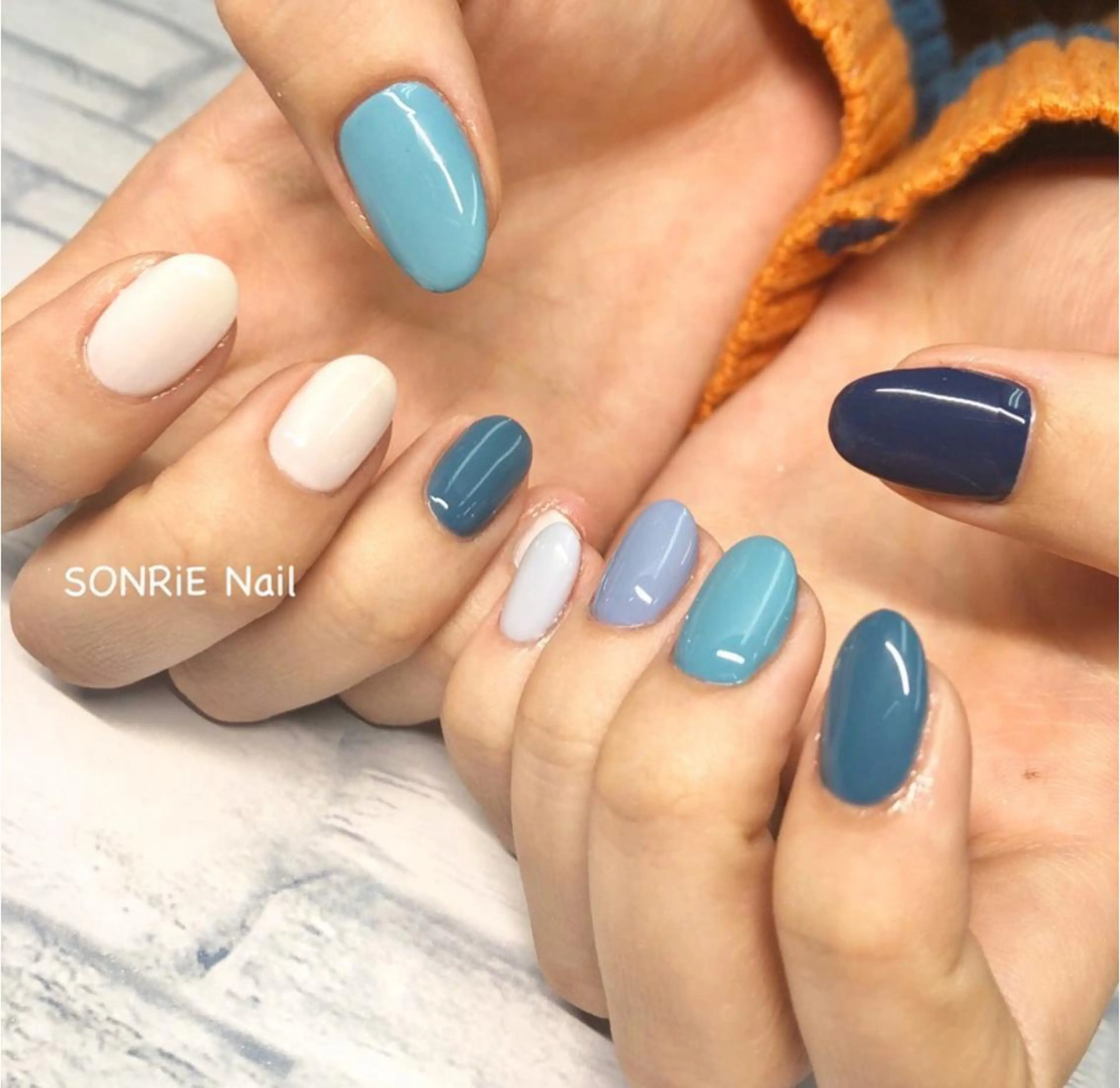 ネイル 豊橋美容院 ソンリエのヘアスタイル