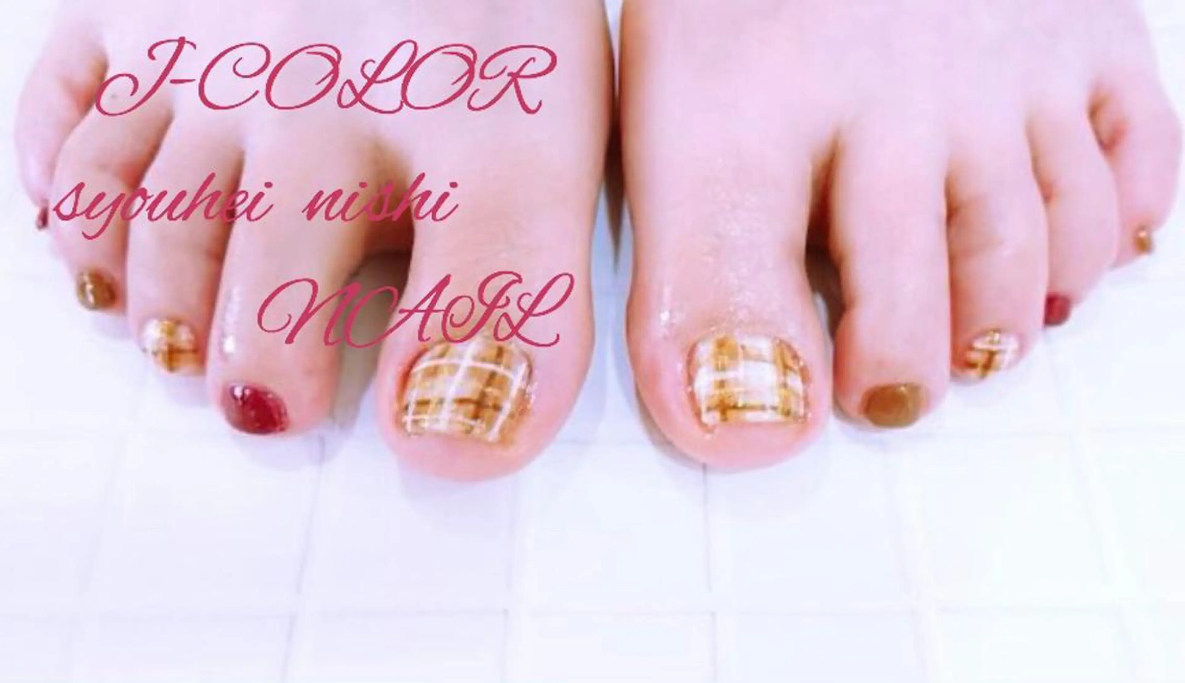 ネイル フットネイル 高橋 春菜のヘアスタイル