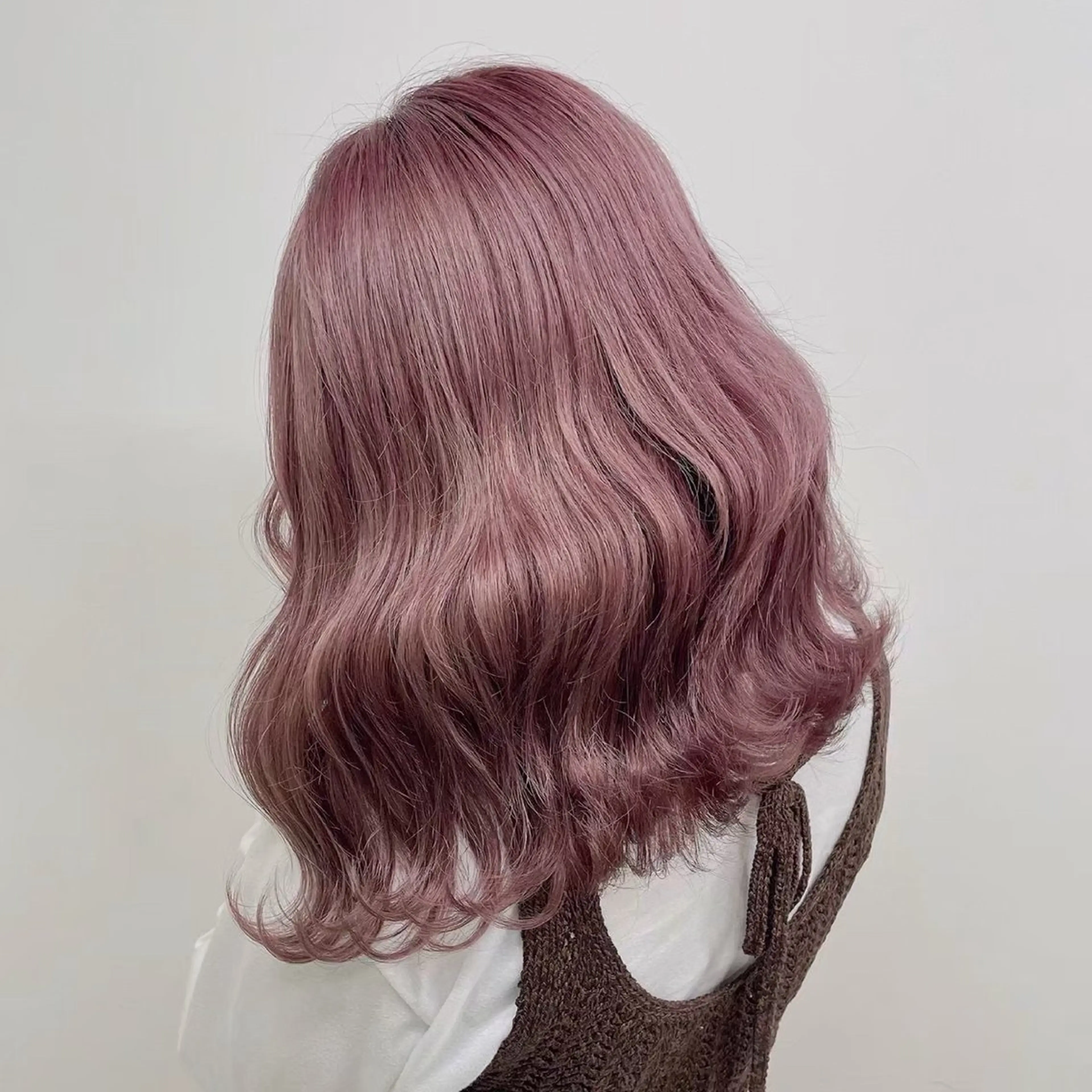 セミロング カラー トレンド暖色ヘア🍒 miu🍒のヘアスタイル