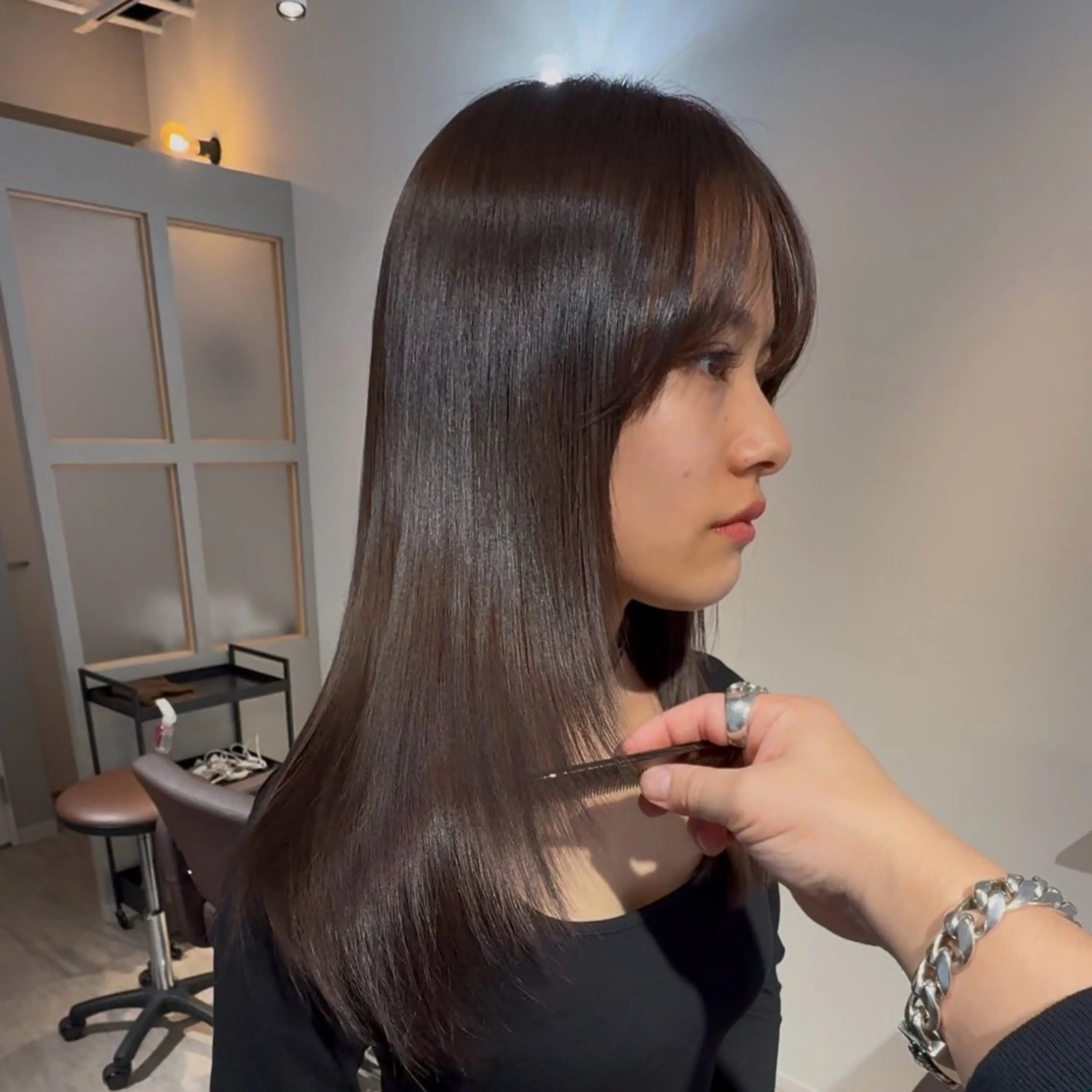 カラー ヘアカラー トリートメント Marin 髪質改善／カラーのヘアスタイル