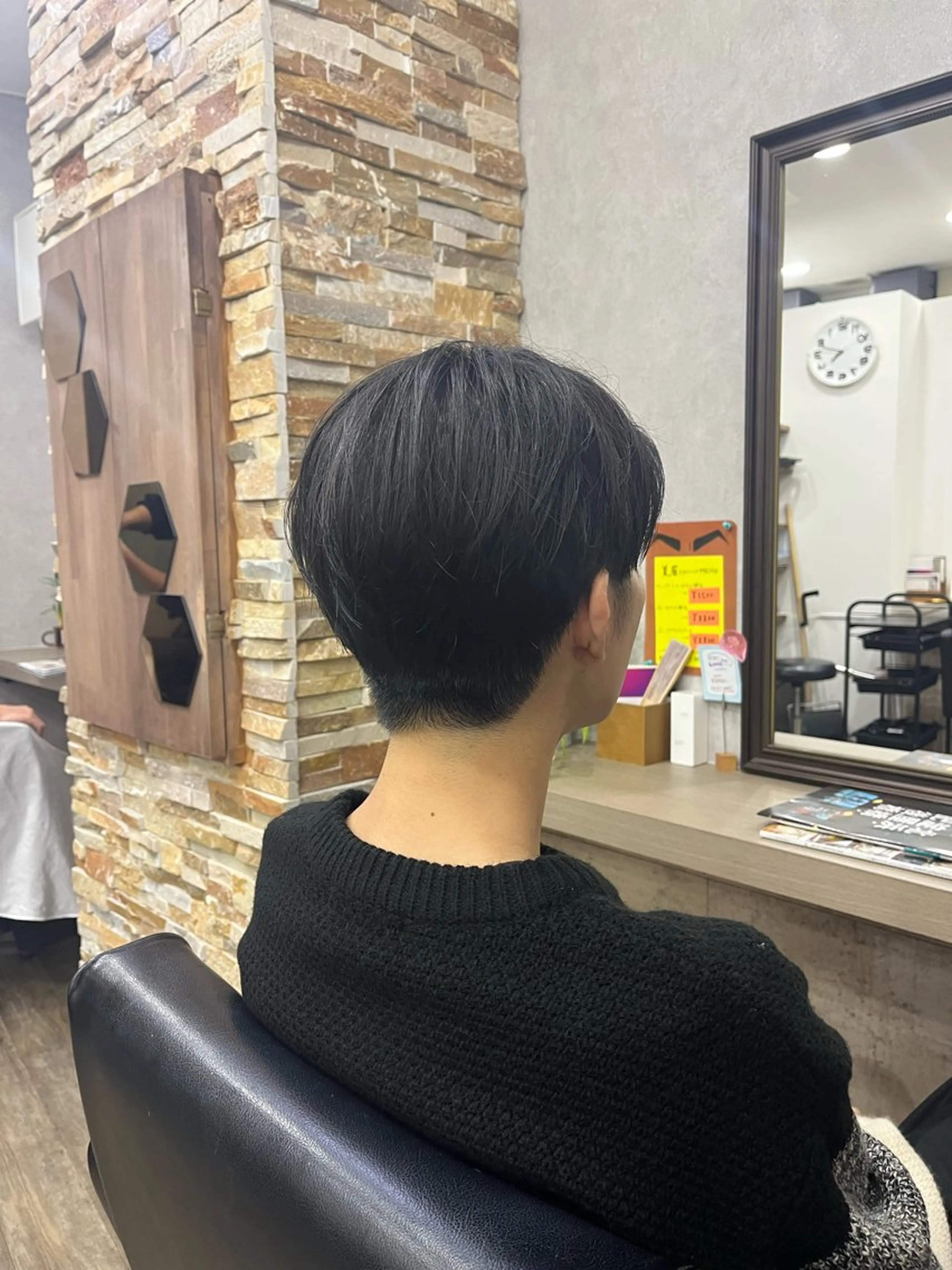 ショート 薮内 香保里のヘアスタイル
