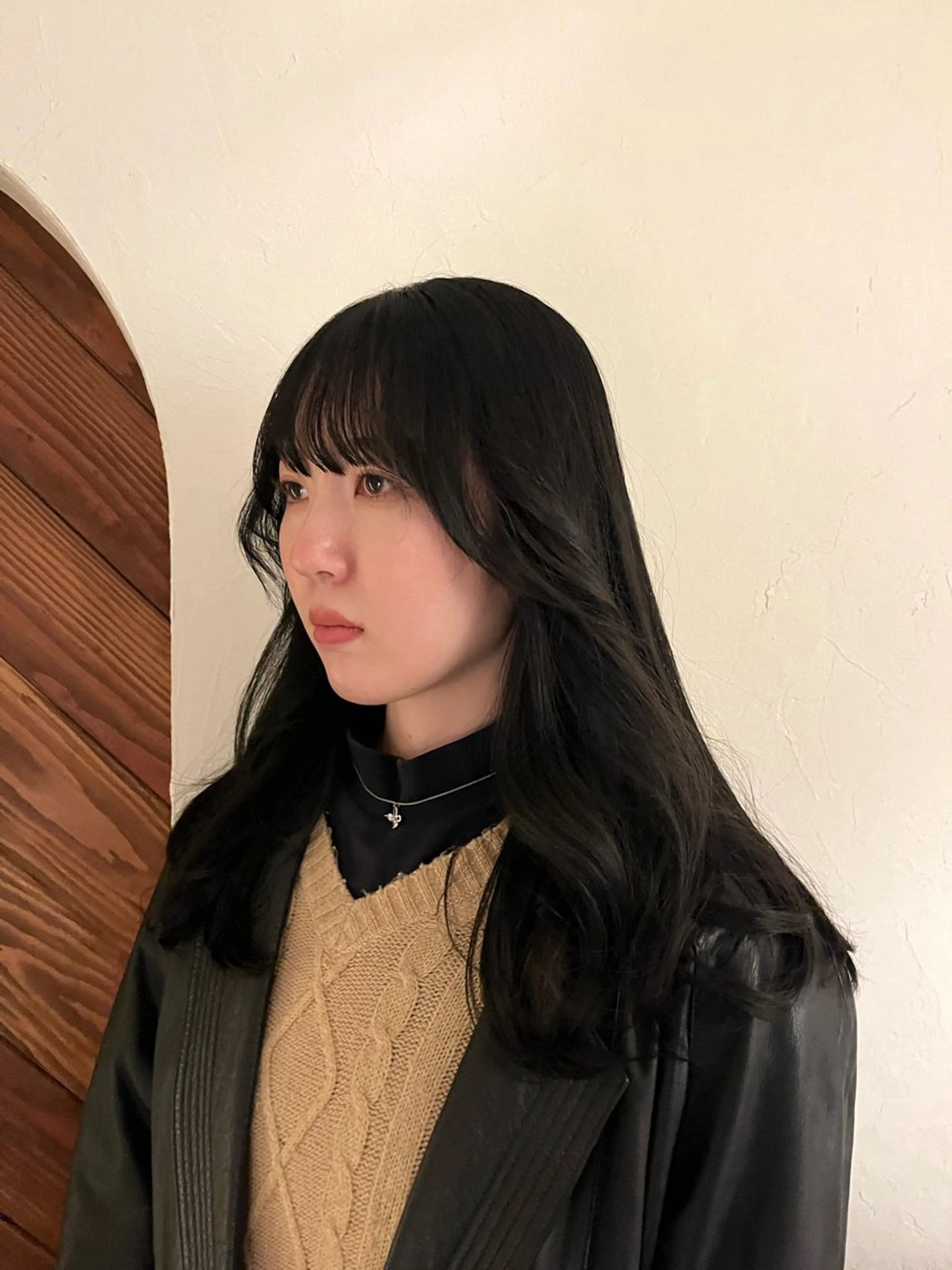 ロング カラー 今井 香奈恵のヘアスタイル