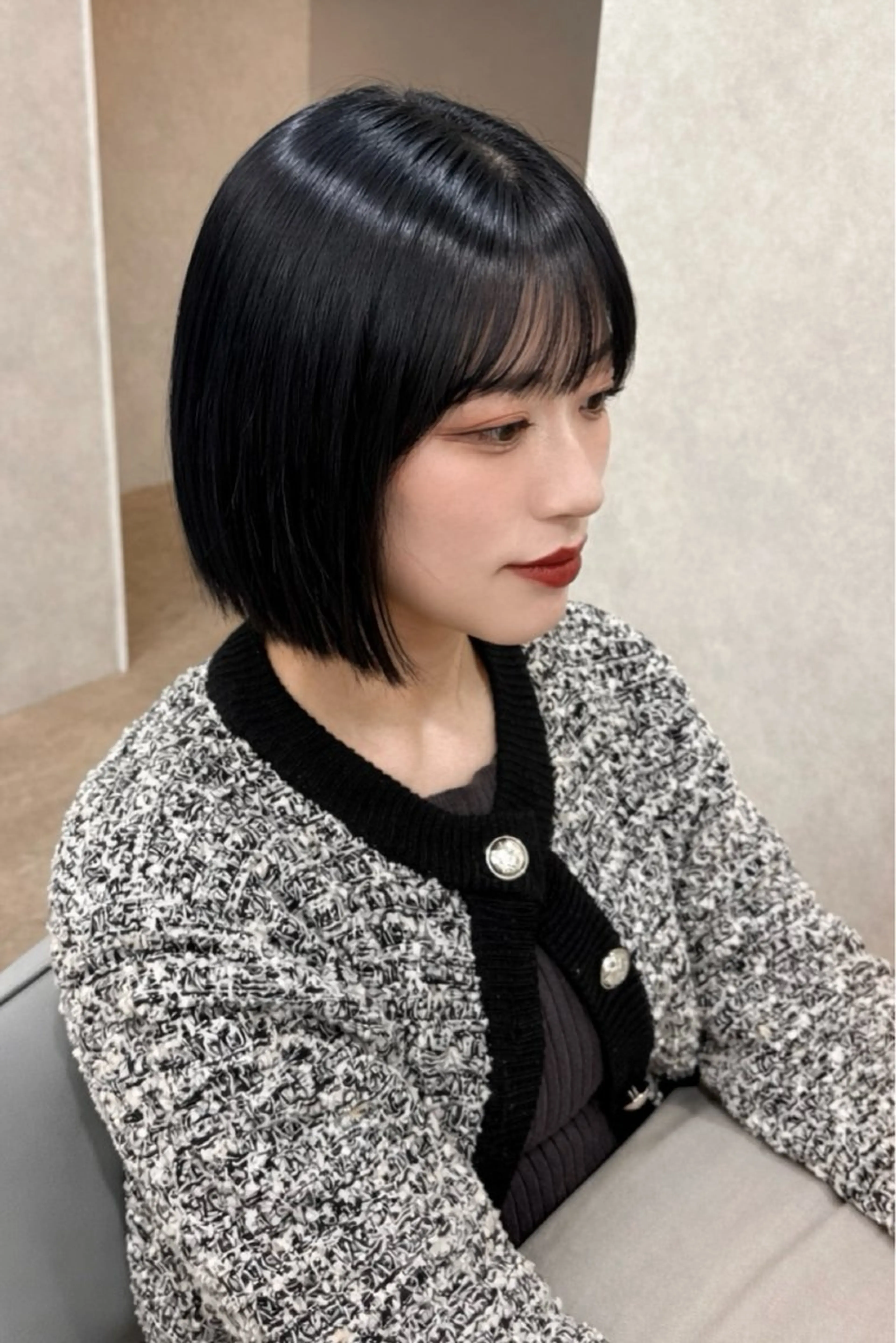 トレンドボブカット🎀+1stepトリートメント✨ ¥1000の写真