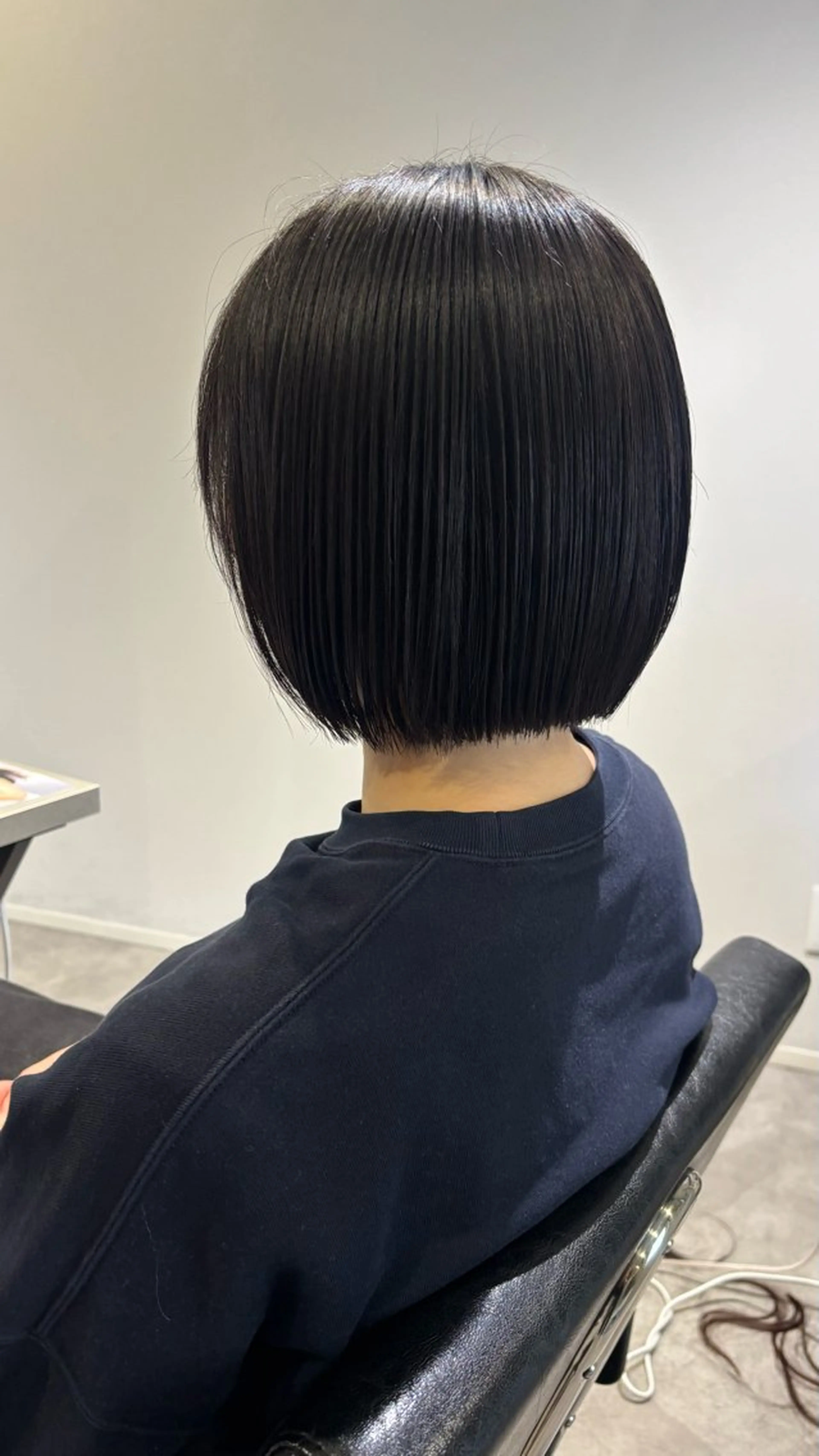 ミディアム カット YURINO /ボブ ベージュ/ハイトーンのヘアスタイル