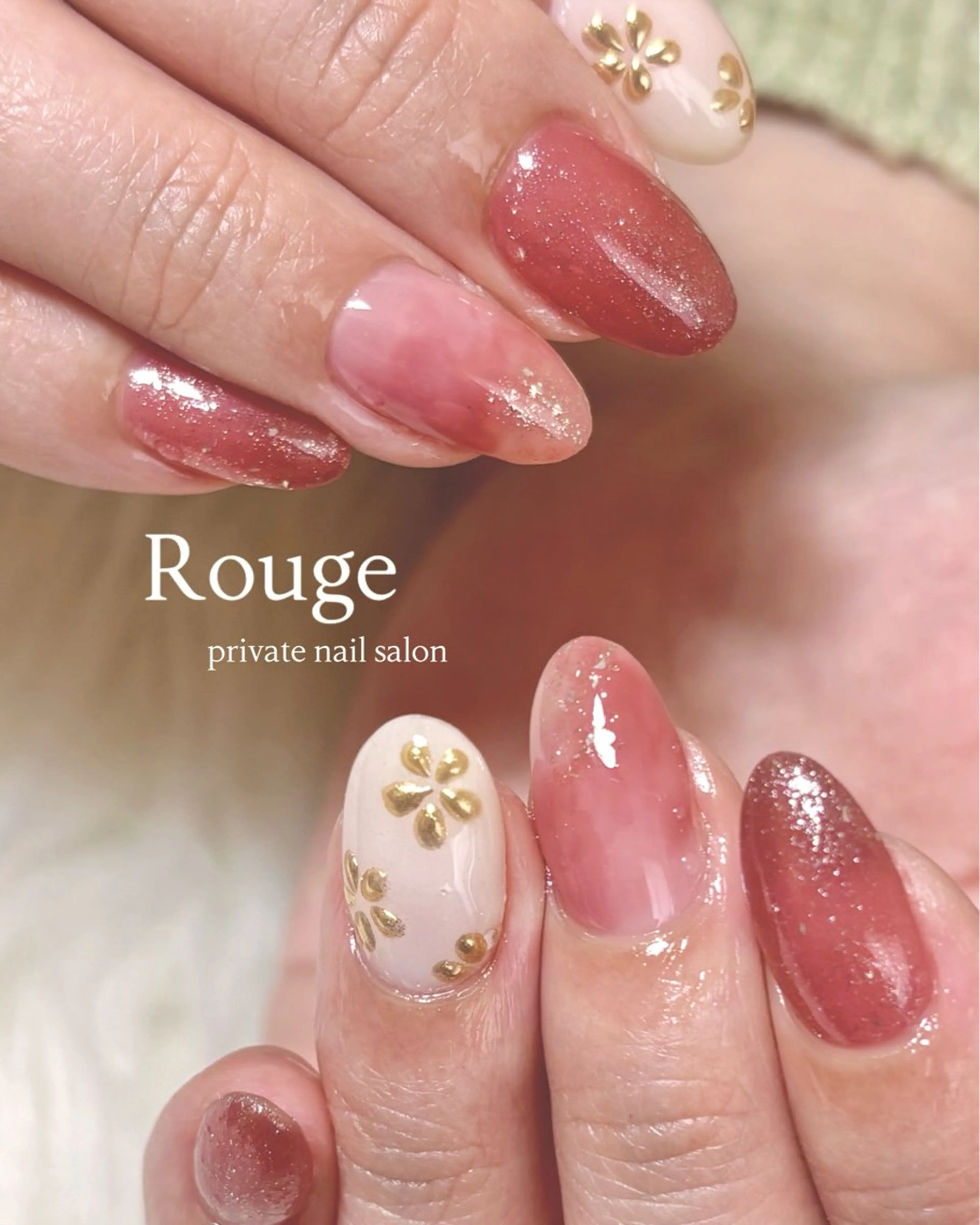 ネイル ハンドネイル ROUGE NAIL所属・ROUGE ルージュ NAILSALONのネイルデザイン