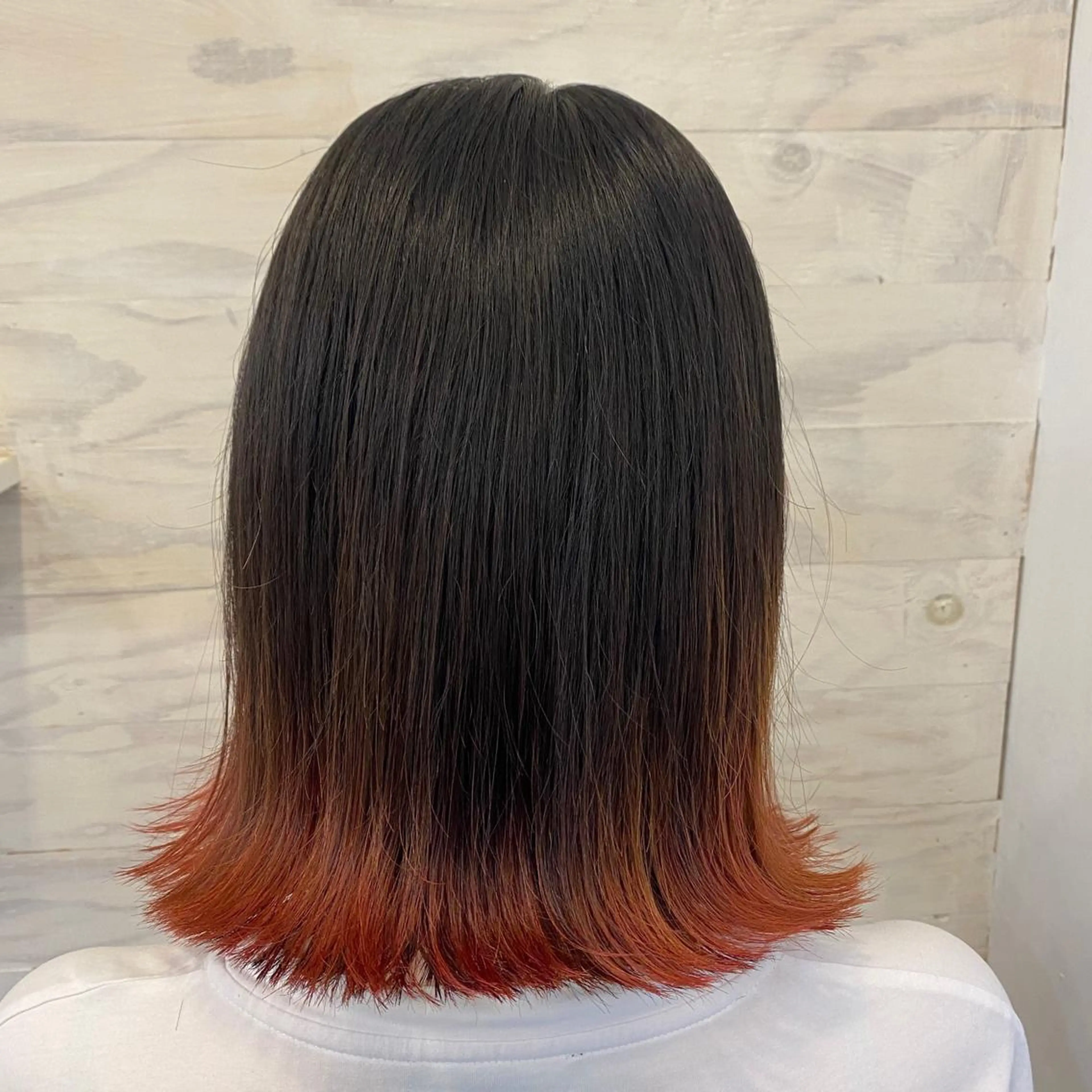 ミディアム 🪭risa 暖色/レイヤー🪭のヘアスタイル