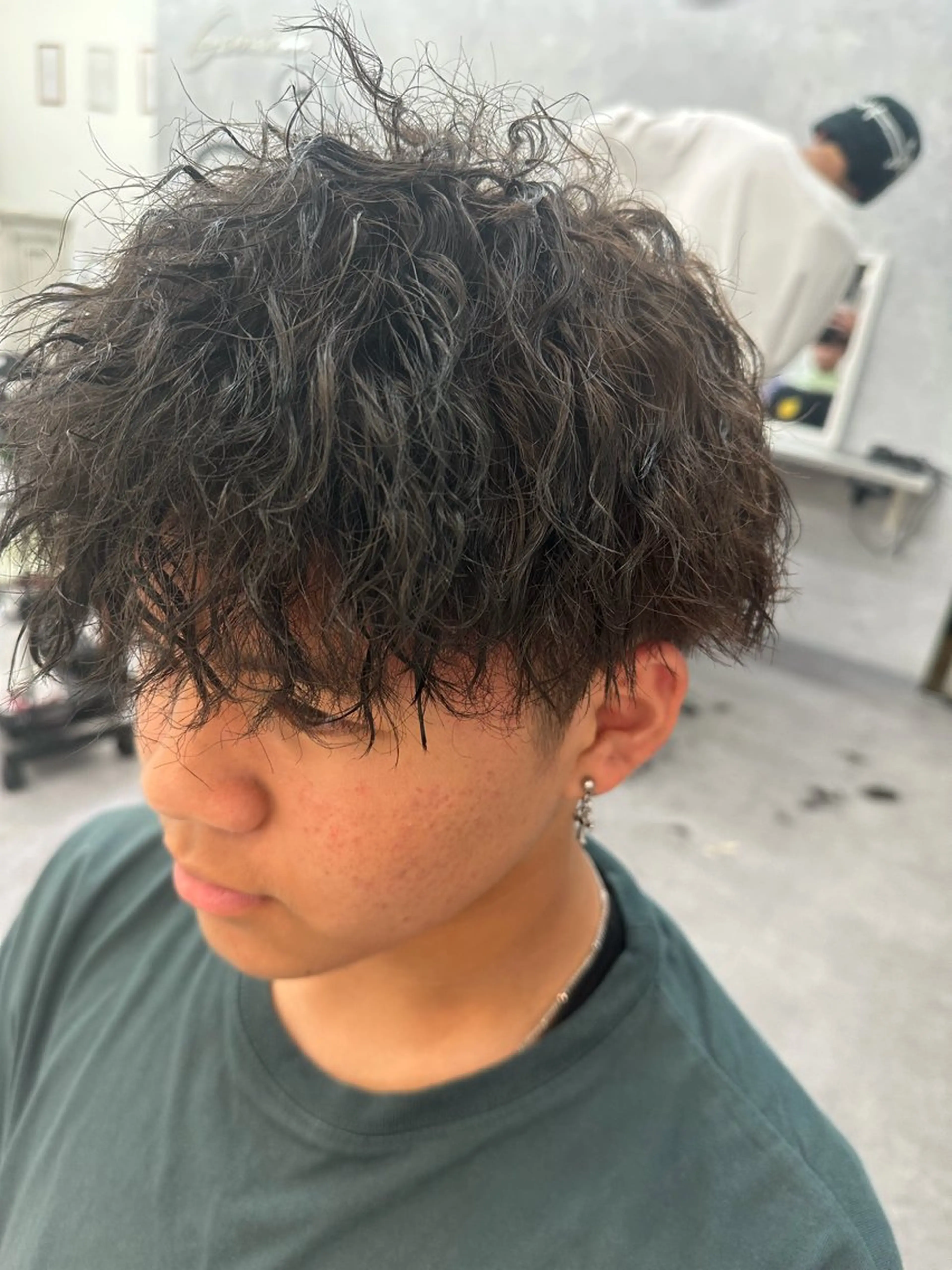 ショート パーマ ⚡️REPLAY⚡️ 村山壘希のヘアスタイル