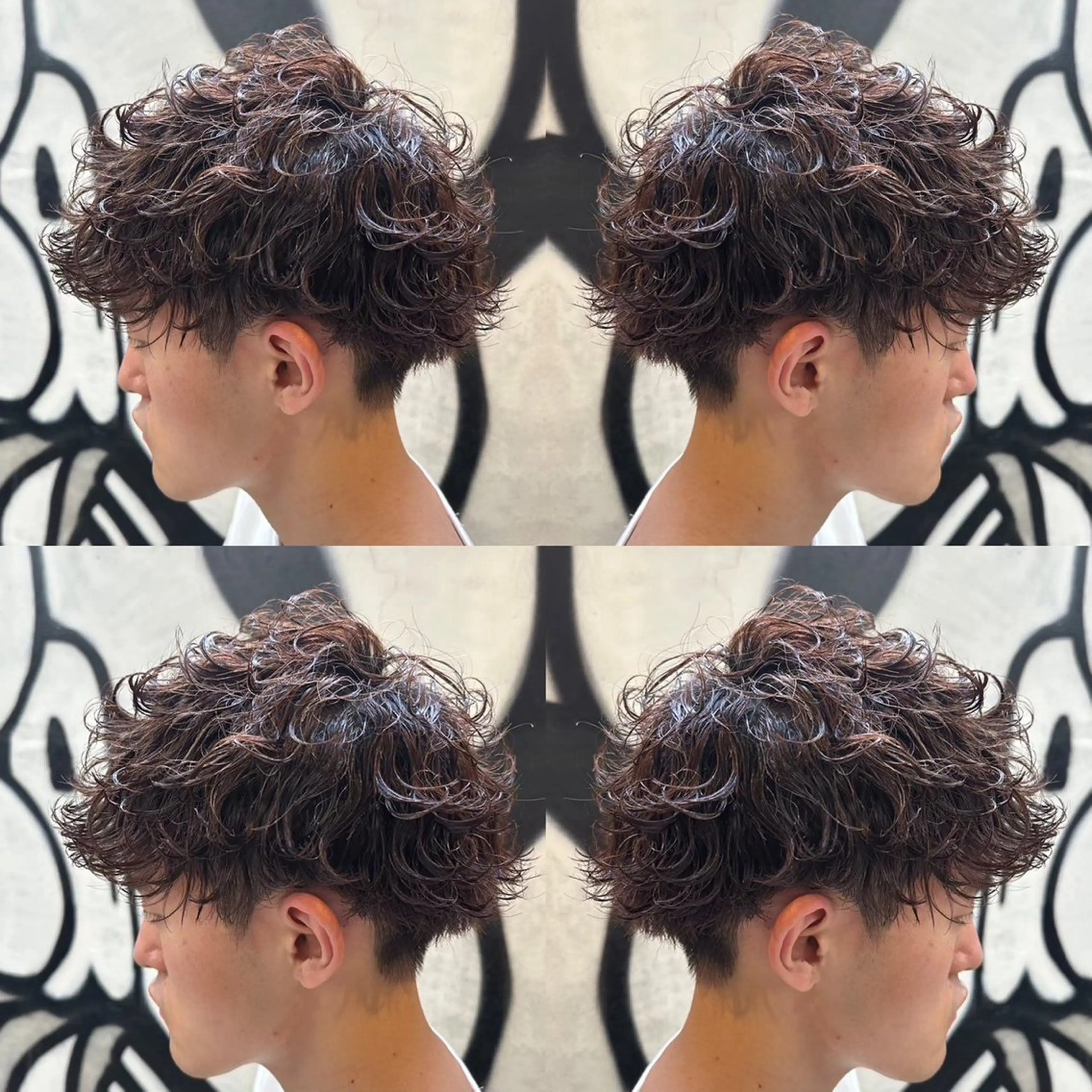 ショート パーマ メンズ 1ｍｍも妥協しない 圧倒的メンズカットのヘアスタイル