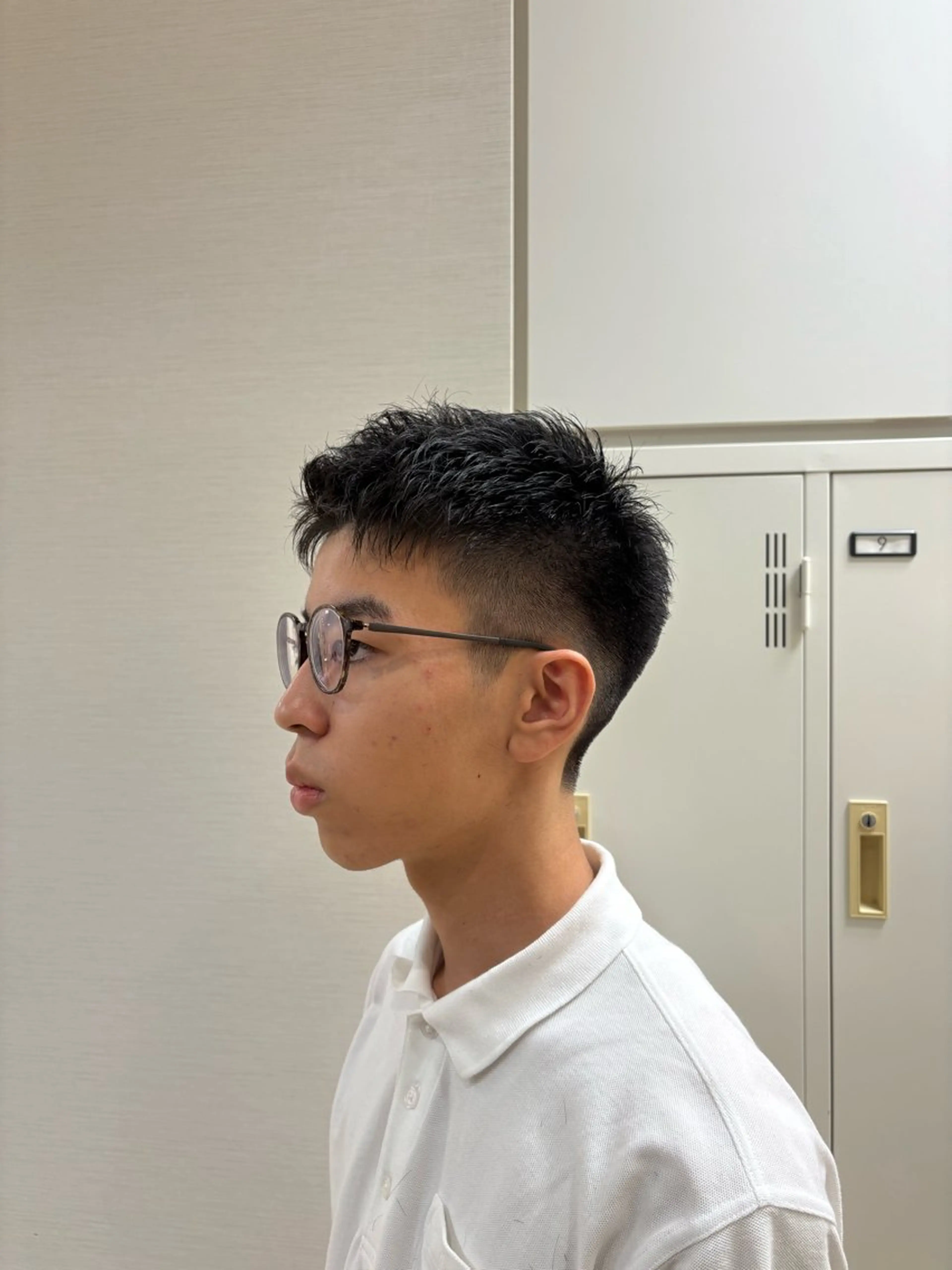 ショート メンズ 刈り上げ ショートヘア カット 透明感カラー/ 松井克樹のヘアスタイル