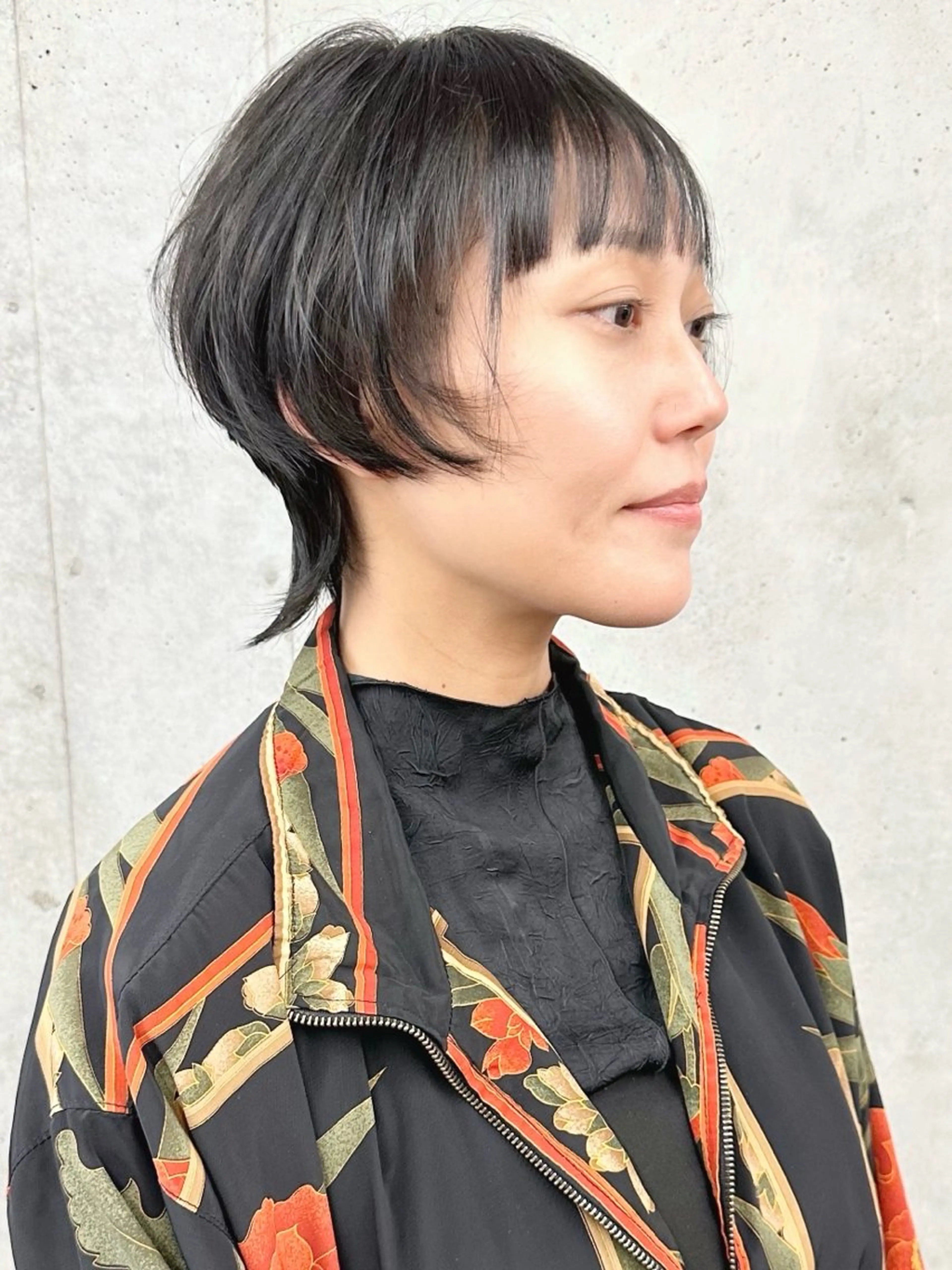 ショート ボブ/ゆるふわ ボブパーマ/とういのヘアスタイル