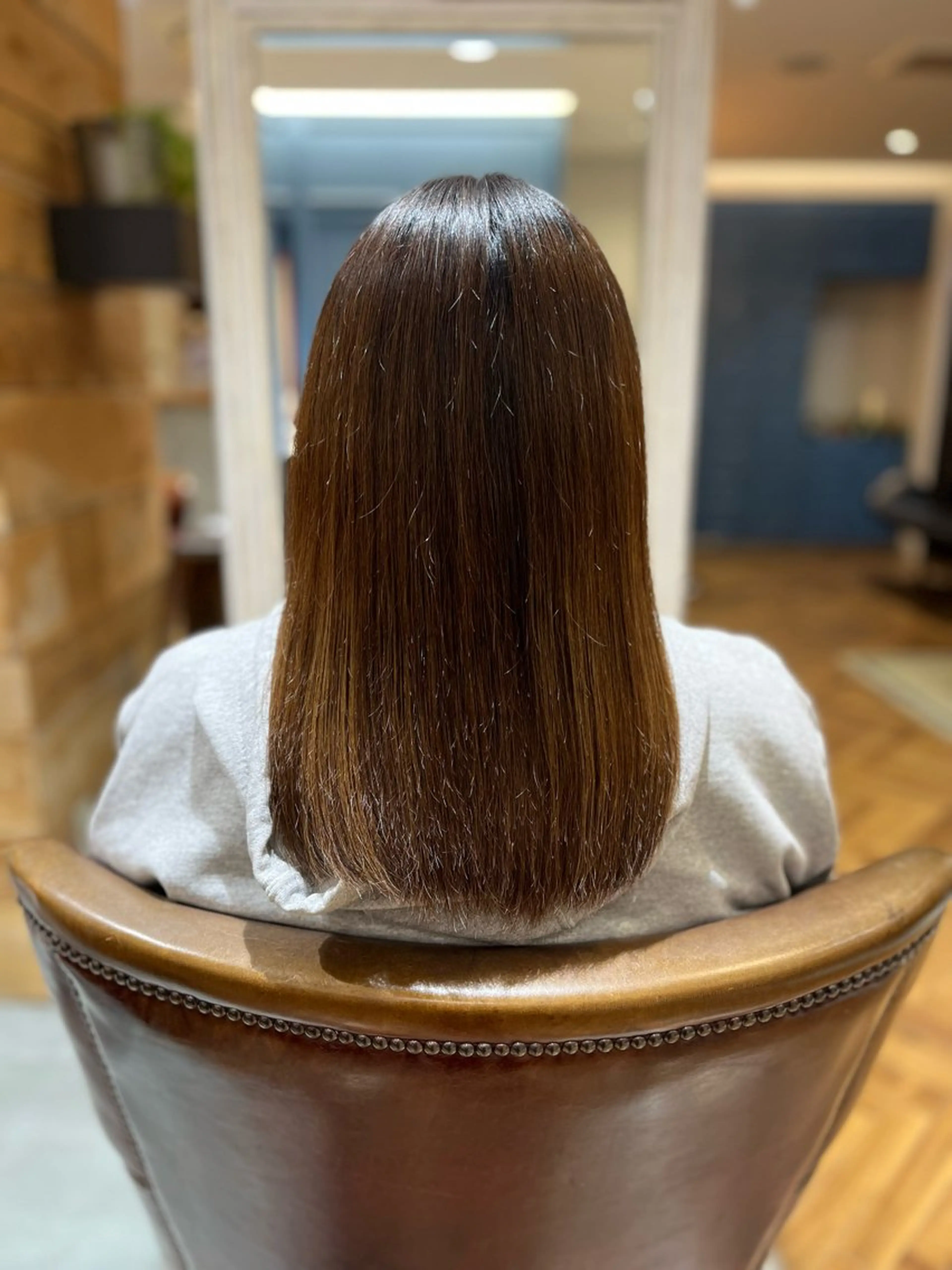 ミディアム 菊地 真優のヘアスタイル