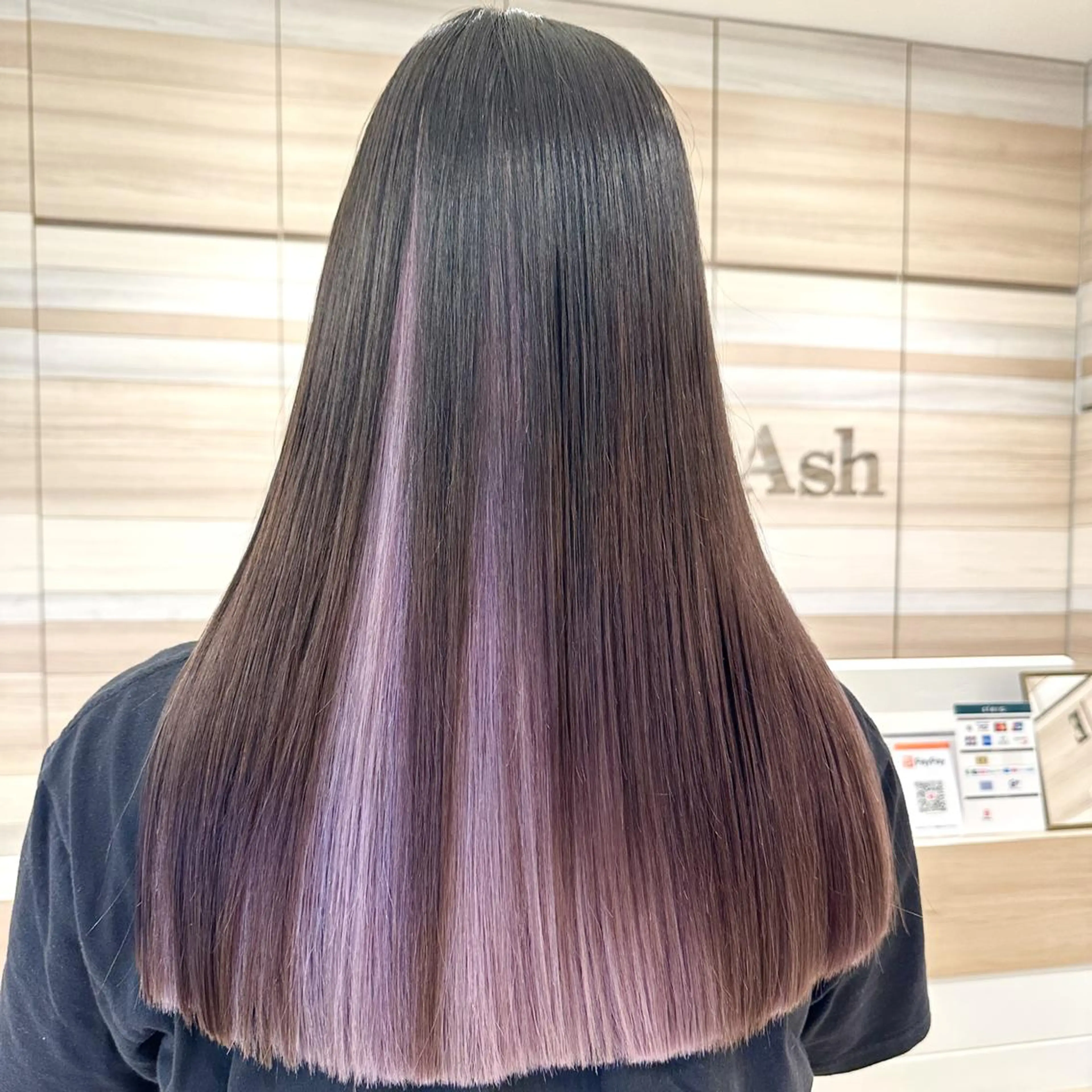 ロング 🌟縮毛矯正モデル募 集🐶ayane🐶のヘアスタイル