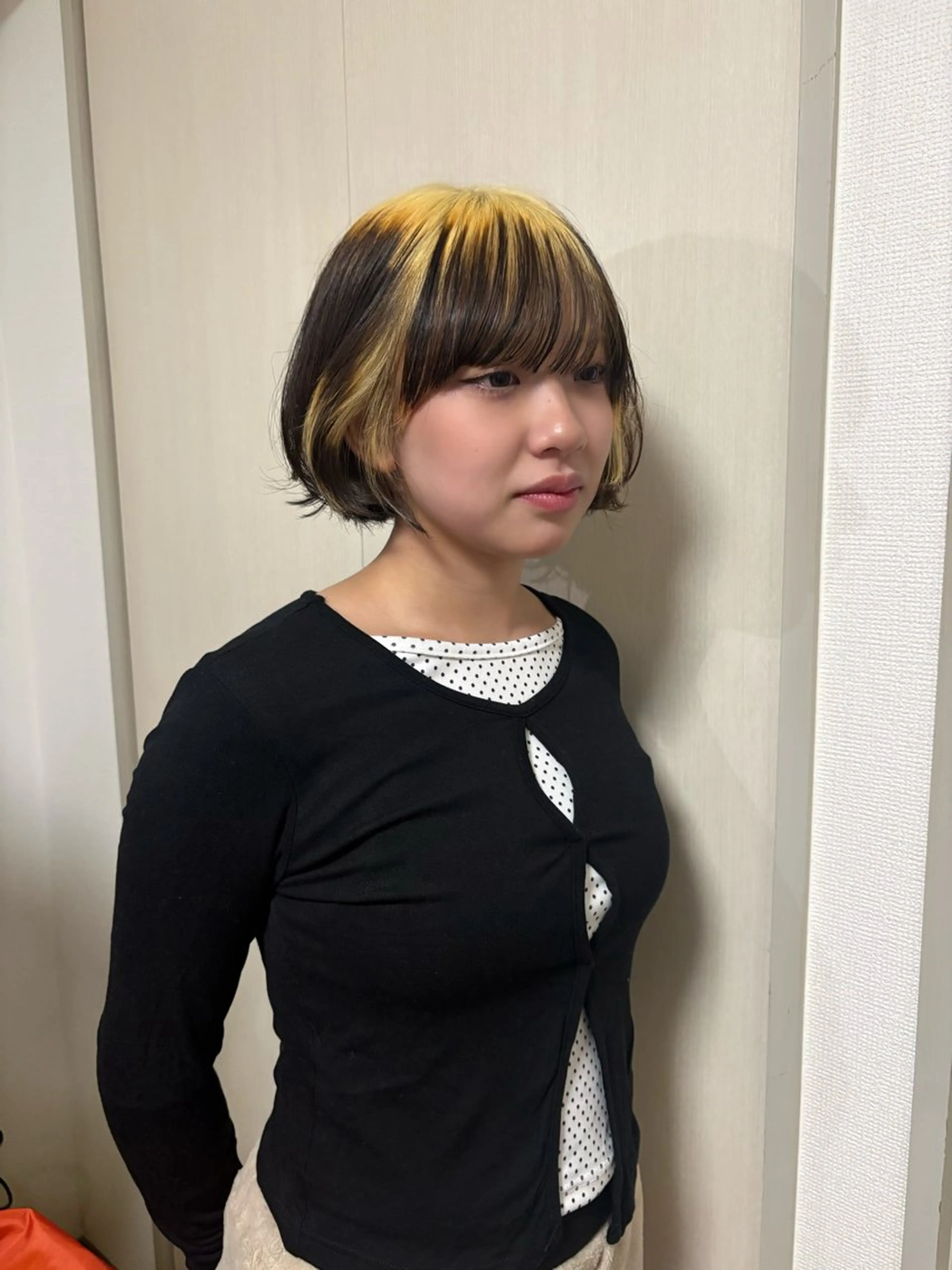 ショート ボブ カット 森住 優香のヘアスタイル