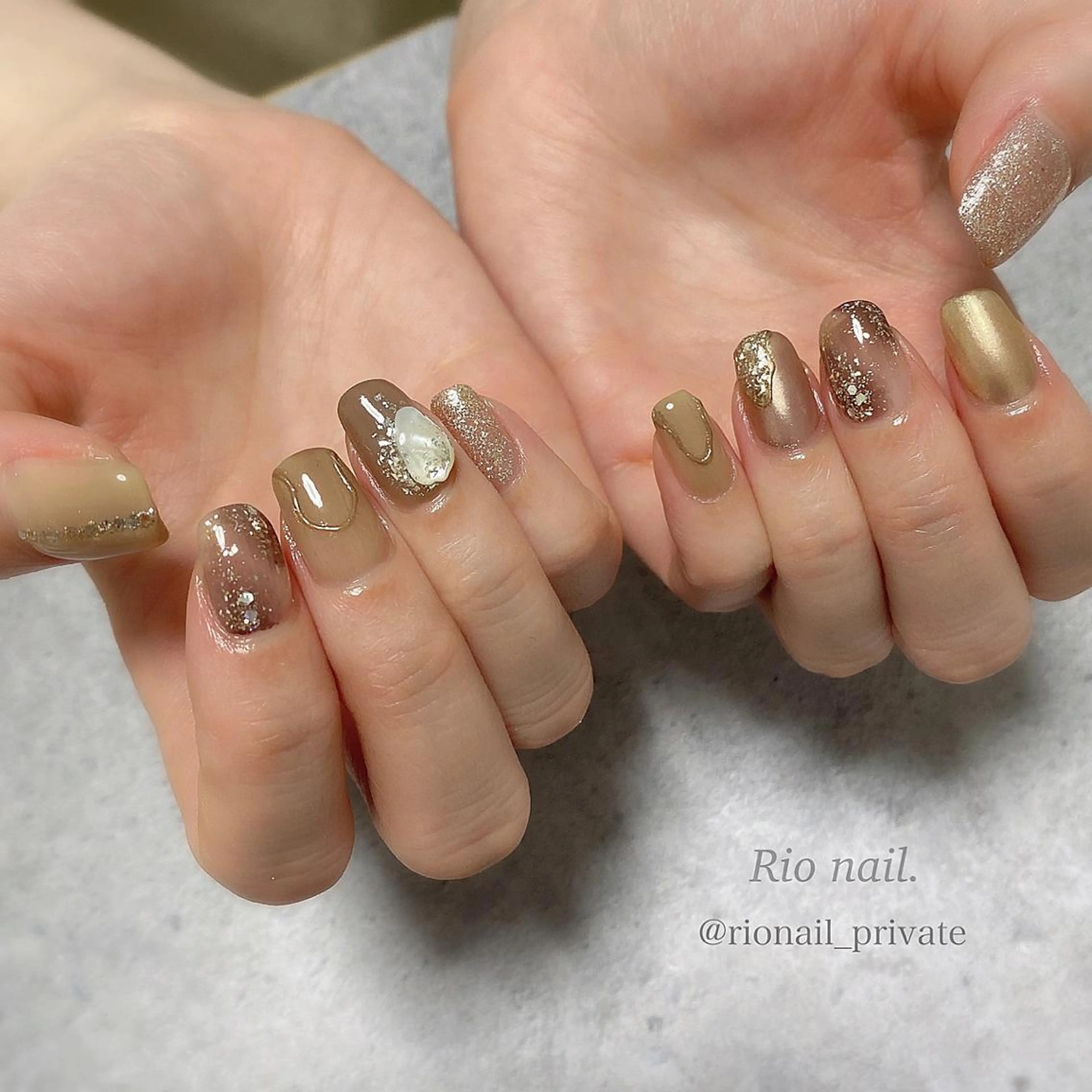 ネイル ハンドネイル nailsalon linneのネイルデザイン