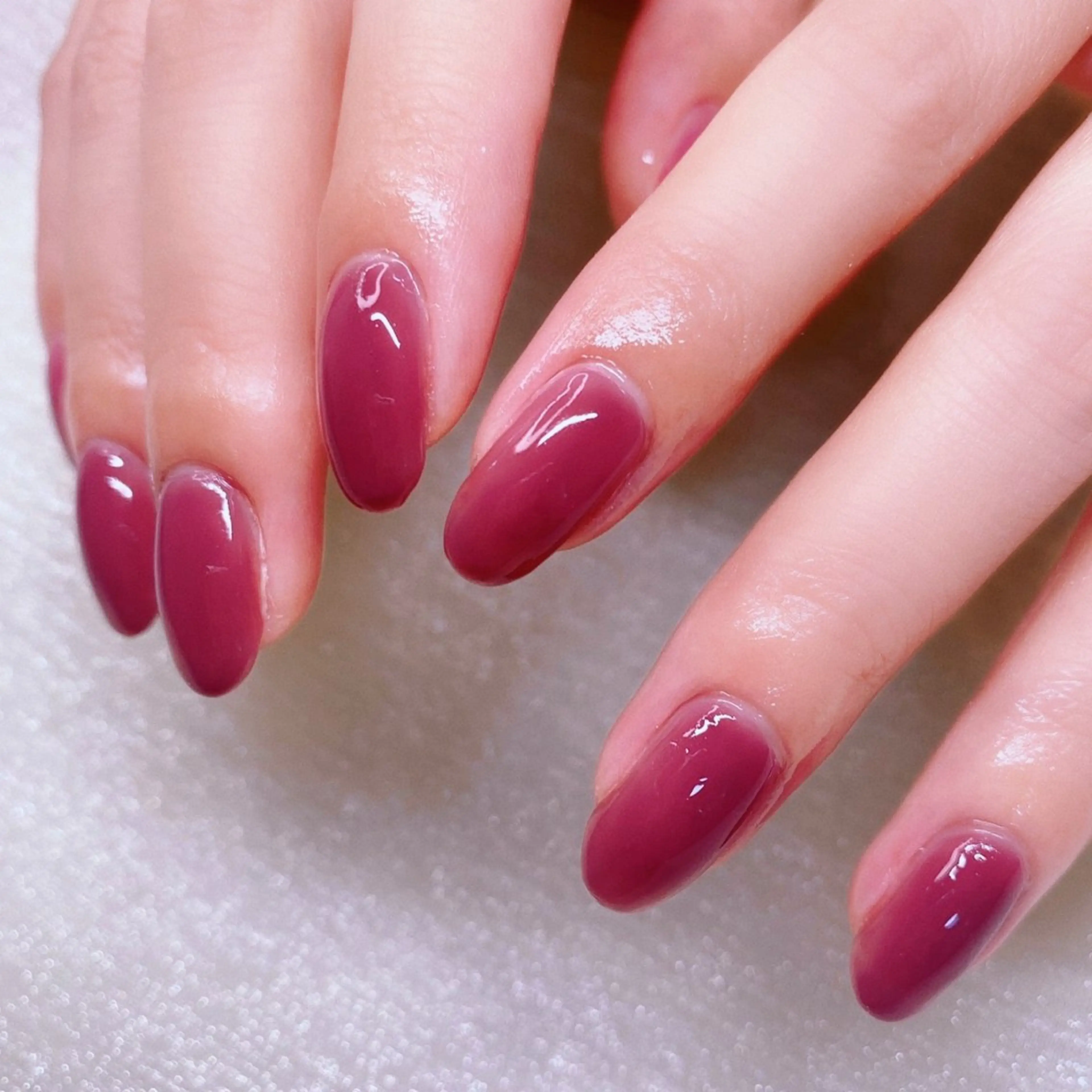 ネイル 長さ出し ハンドネイル Nailist suzuのネイルデザイン